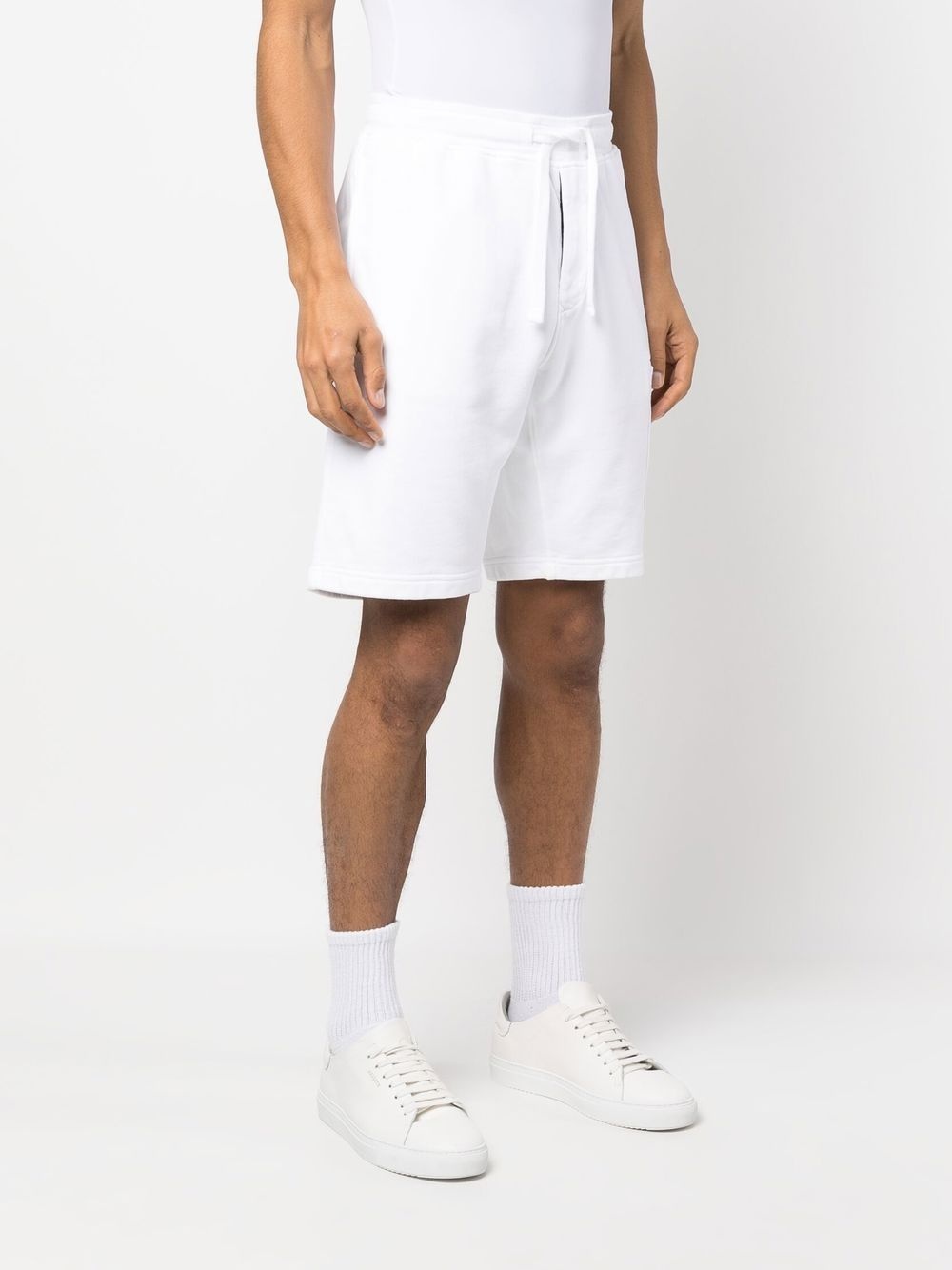 logo-patch track shorts - 3