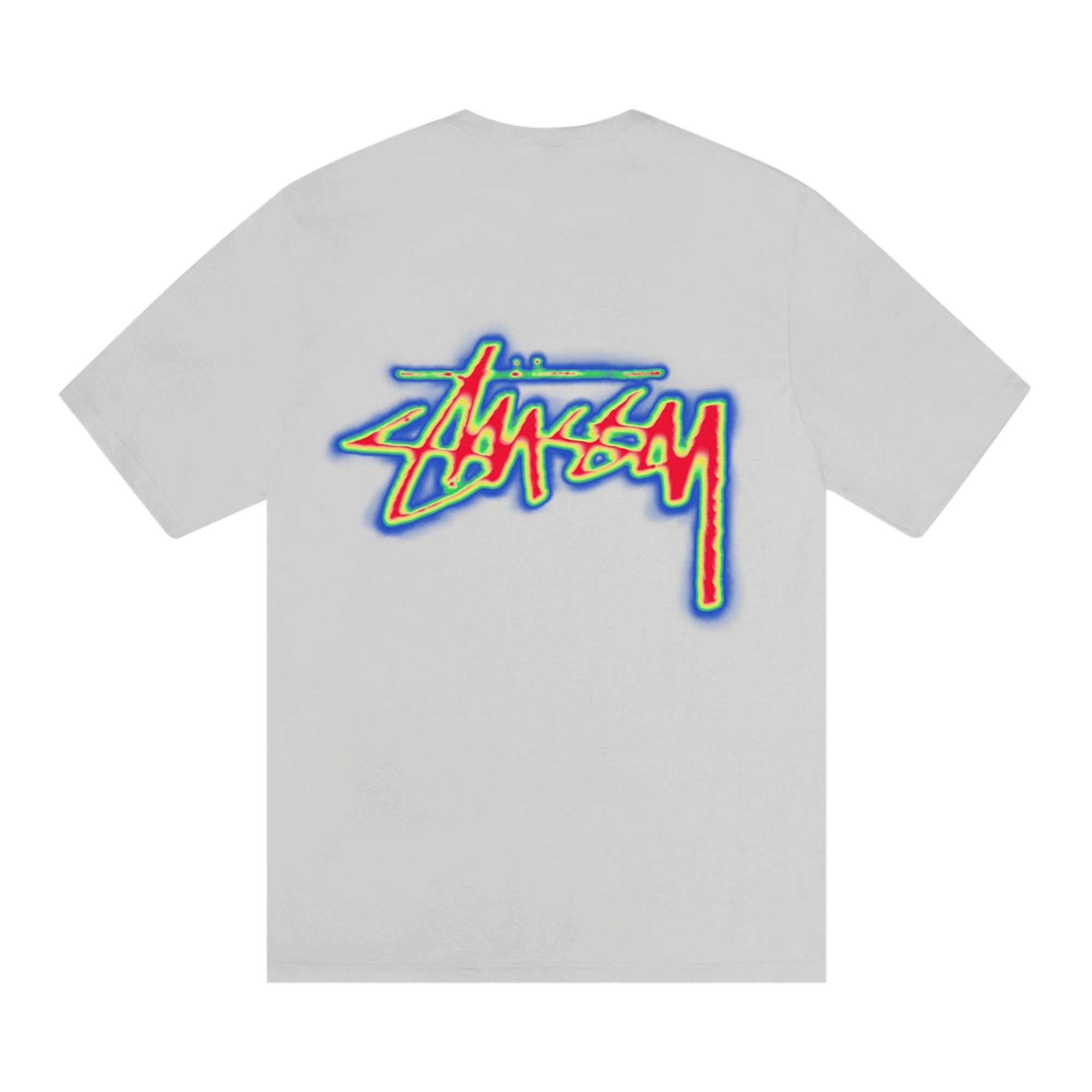 Stussy Thermal Stock Tee 'Fog' - 2
