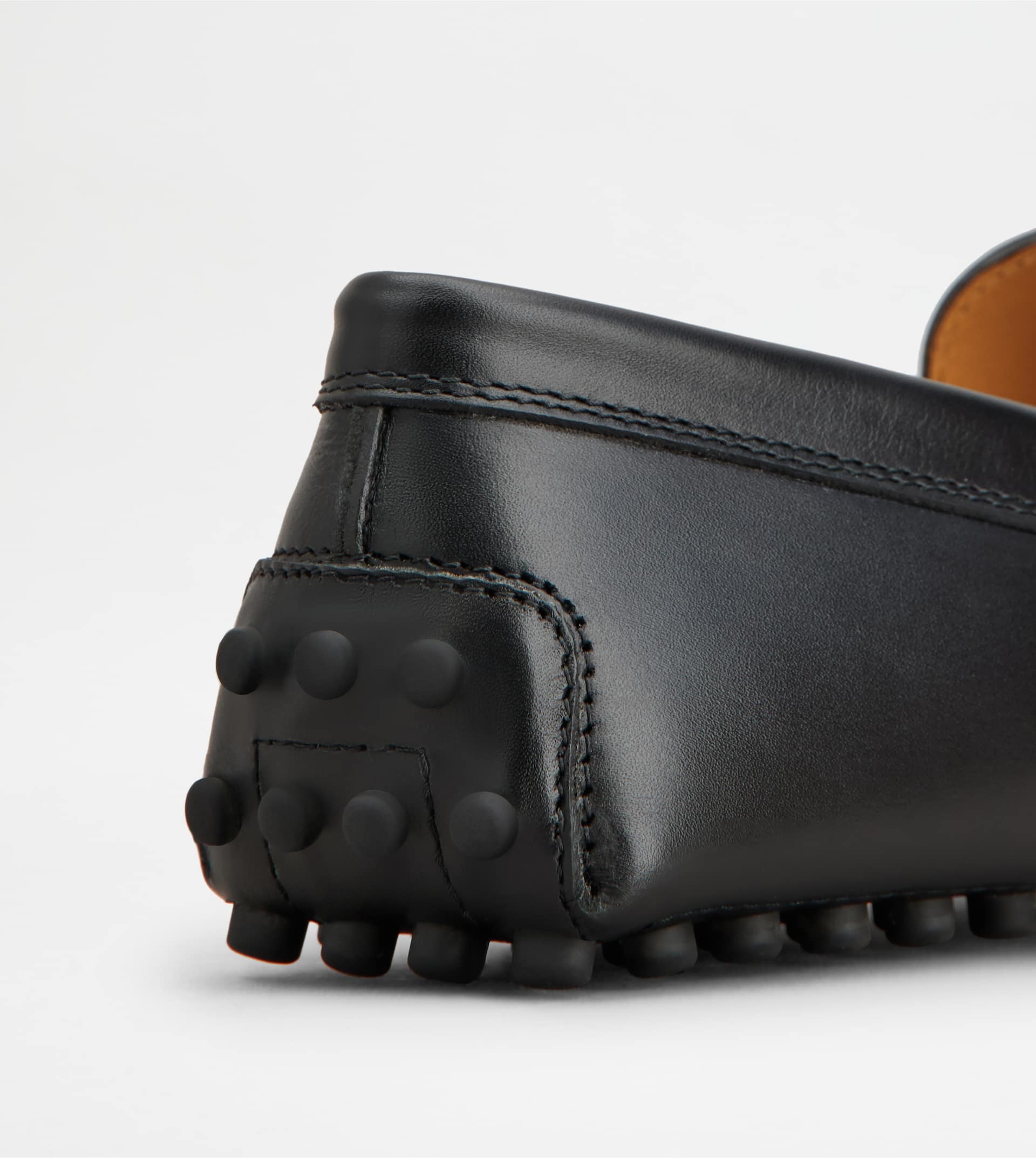 GOMMINO DRIVING SHOES IN LEATHER - BLACK - 6