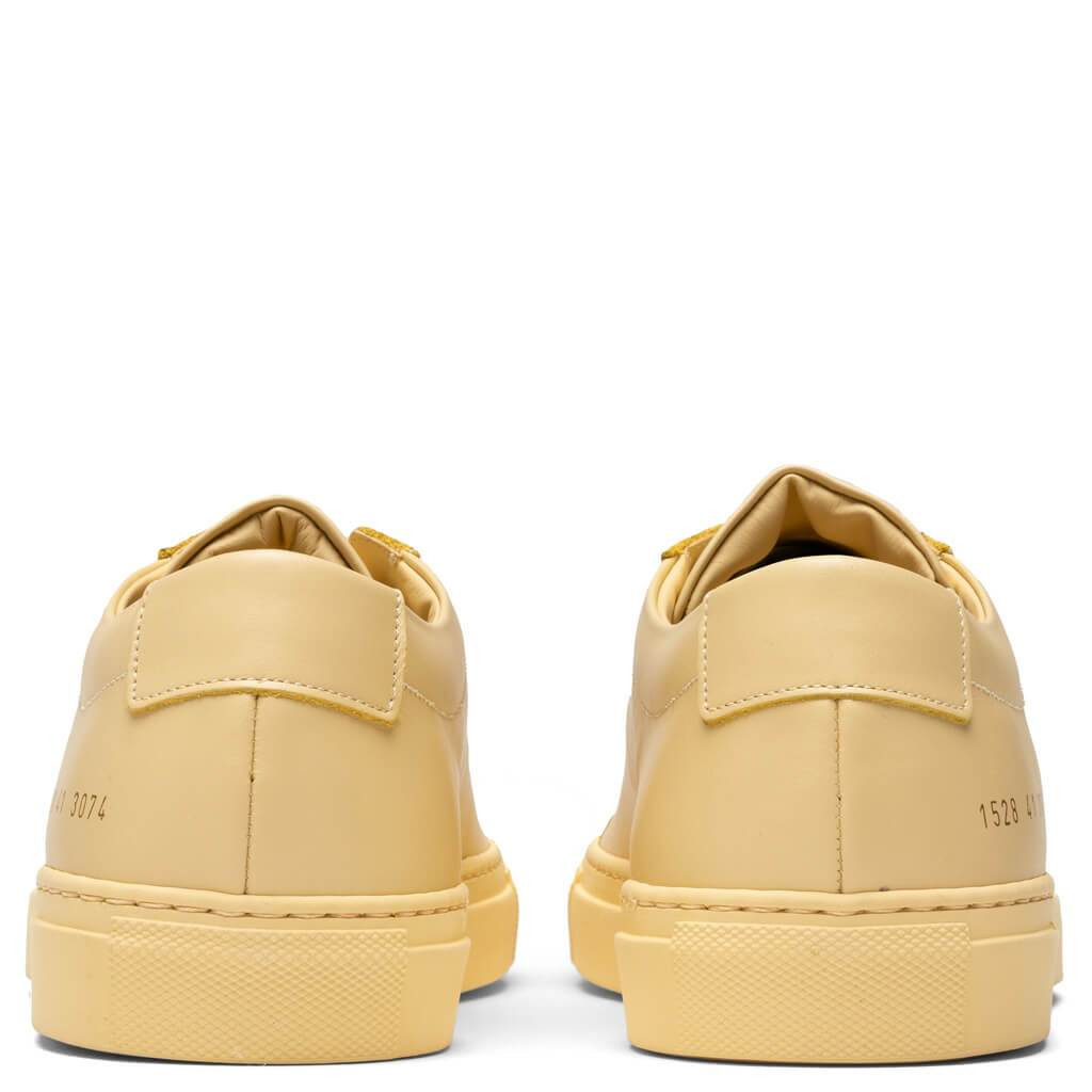 COMMON PROJECTS ORIGINAL ACHILLES LOW - YELLOW - 4