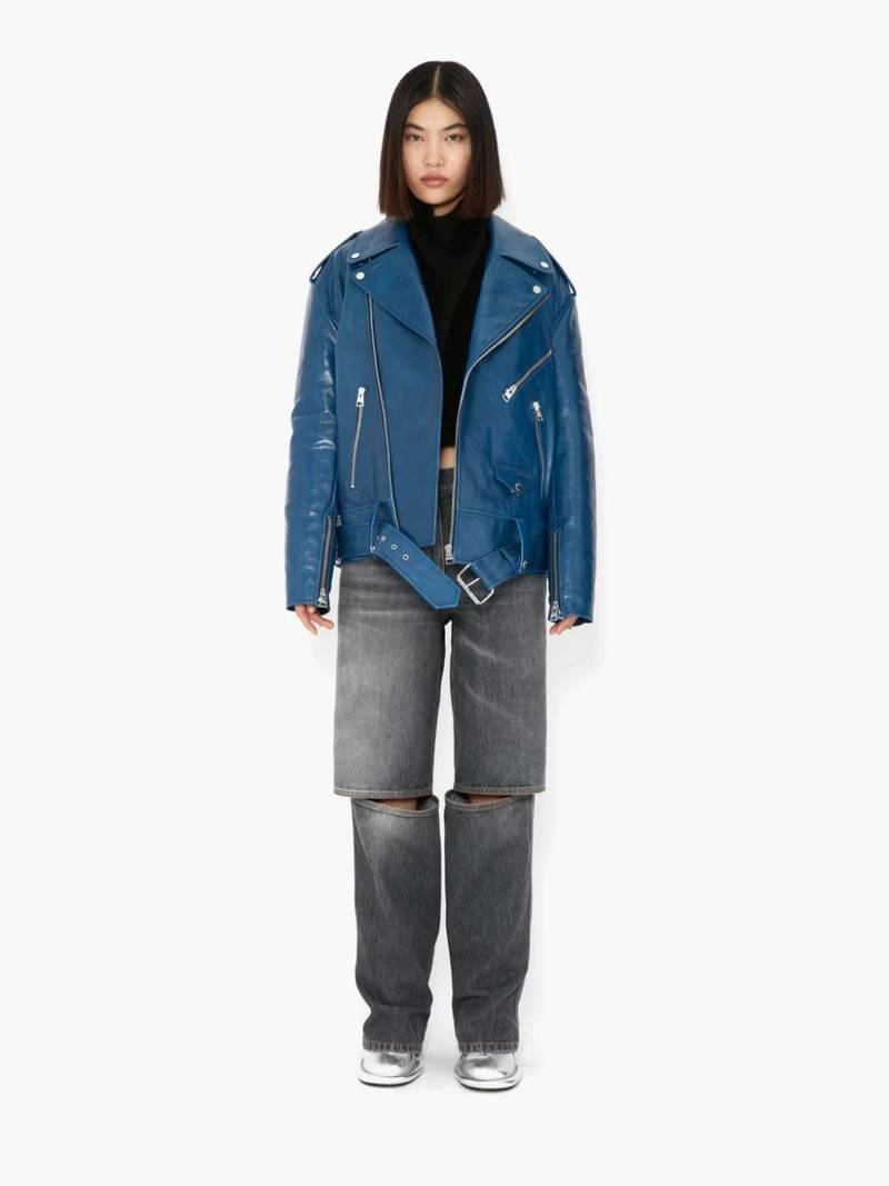 JW Anderson LEATHER BIKER JACKET outlook