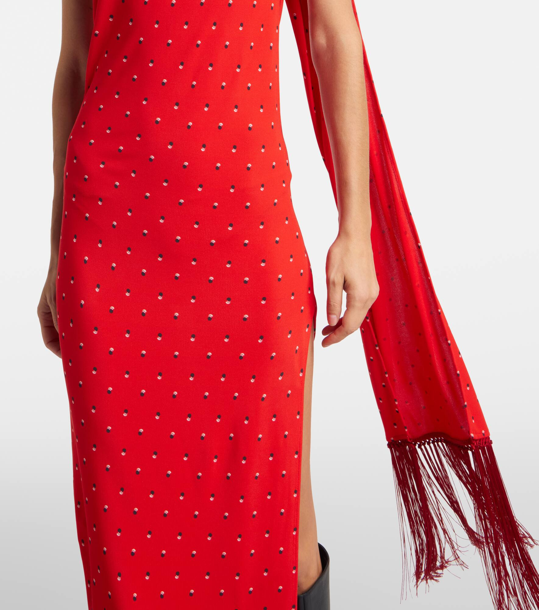 Dassy asymmetric maxi dress - 5