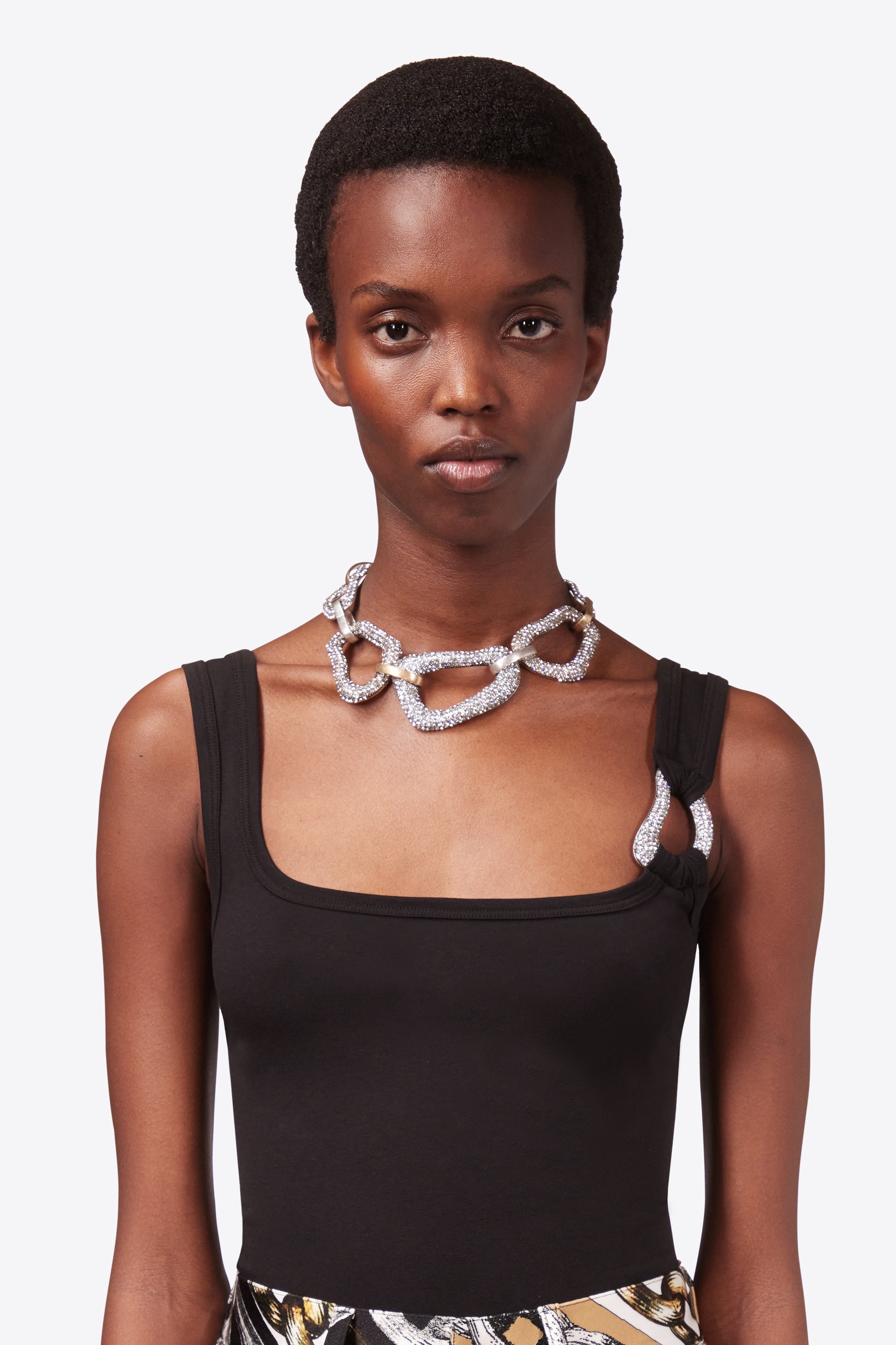 CRYSTAL LINK NECKLACE - 2