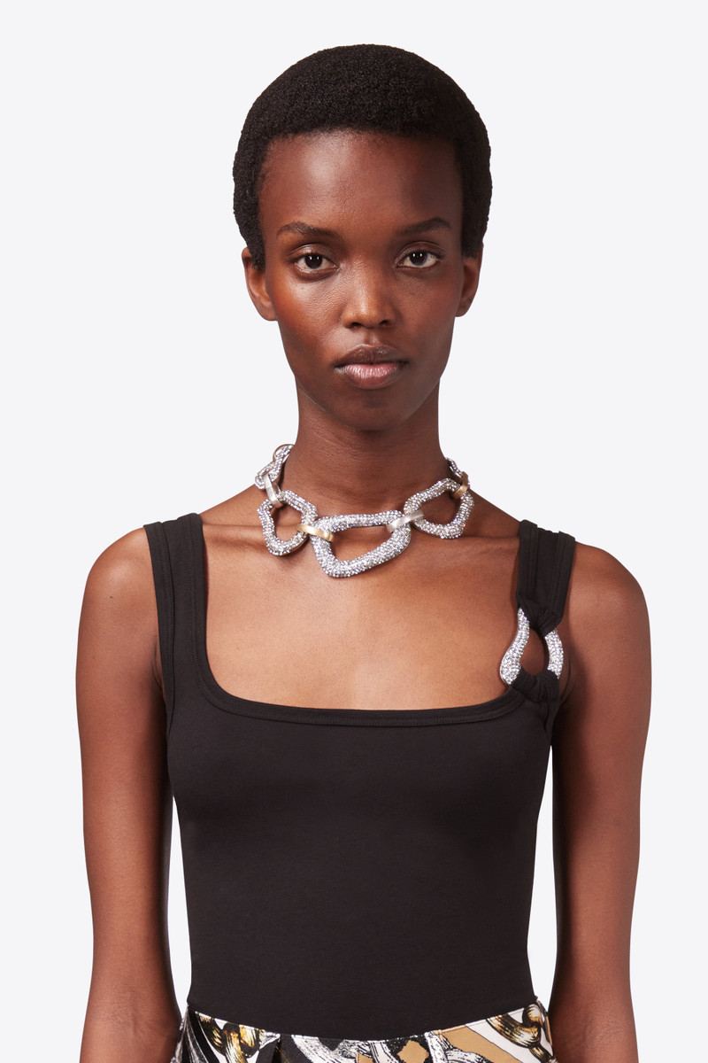 AREA CRYSTAL LINK NECKLACE outlook