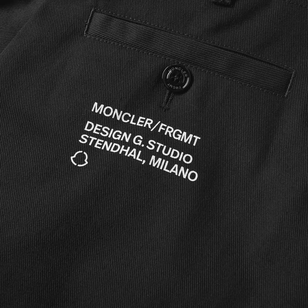 Moncler Genius - 7 Moncler FRGMT Hiroshi Fujiwara Logo Chino Shorts - 2