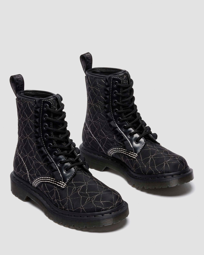 1460 FRILL Leather Lace Up Boots 5