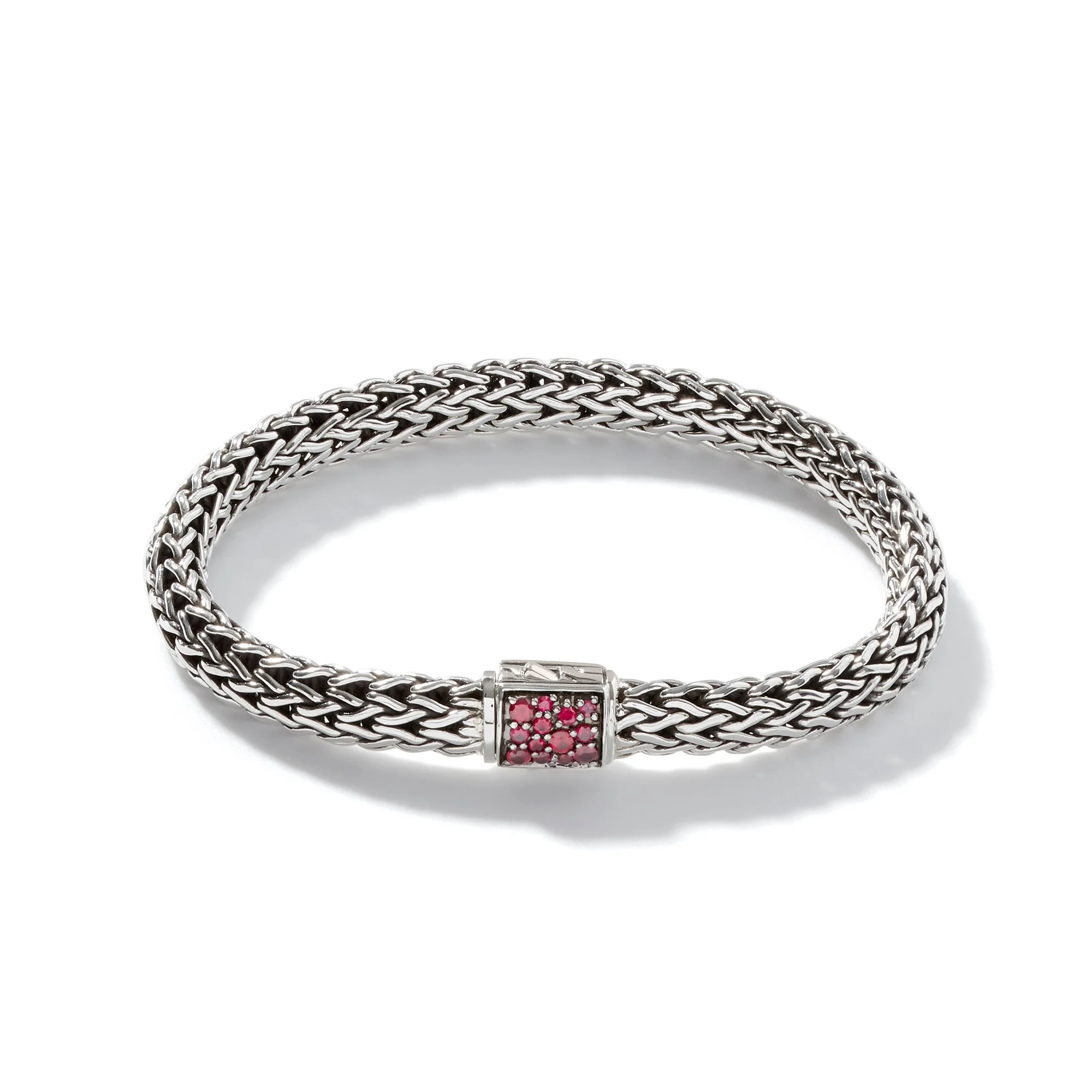 Icon Bracelet, Sterling Silver, Reversible Gemstones, 6.5MM - 1