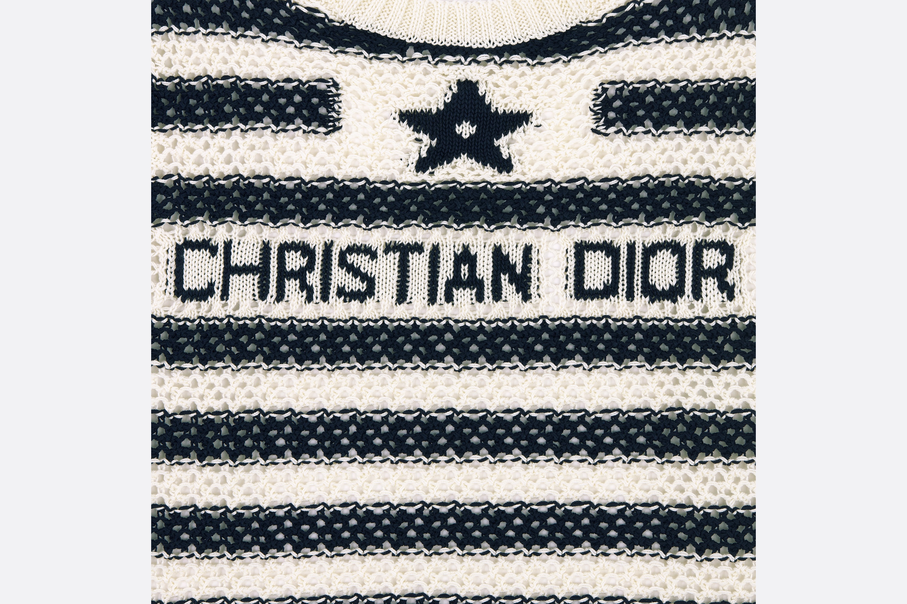 Dior Marinière Short-Sleeved Sweater - 3