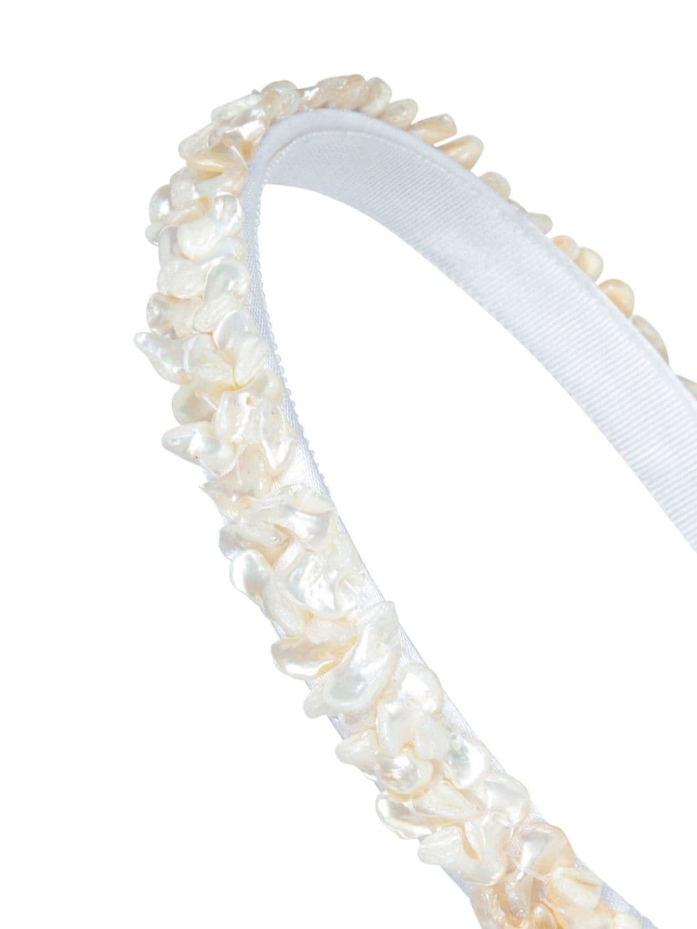 Beryl pearl embellishment headband - 2