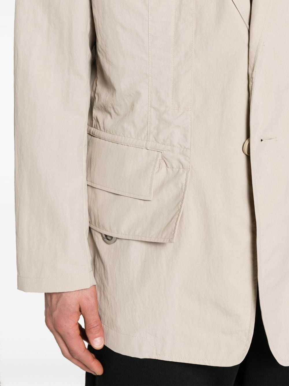 CR NYL single-breasted blazer - 6