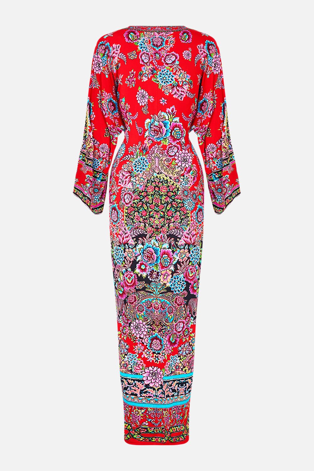 LONG SPLIT FRONT TWIST DRESS - 8