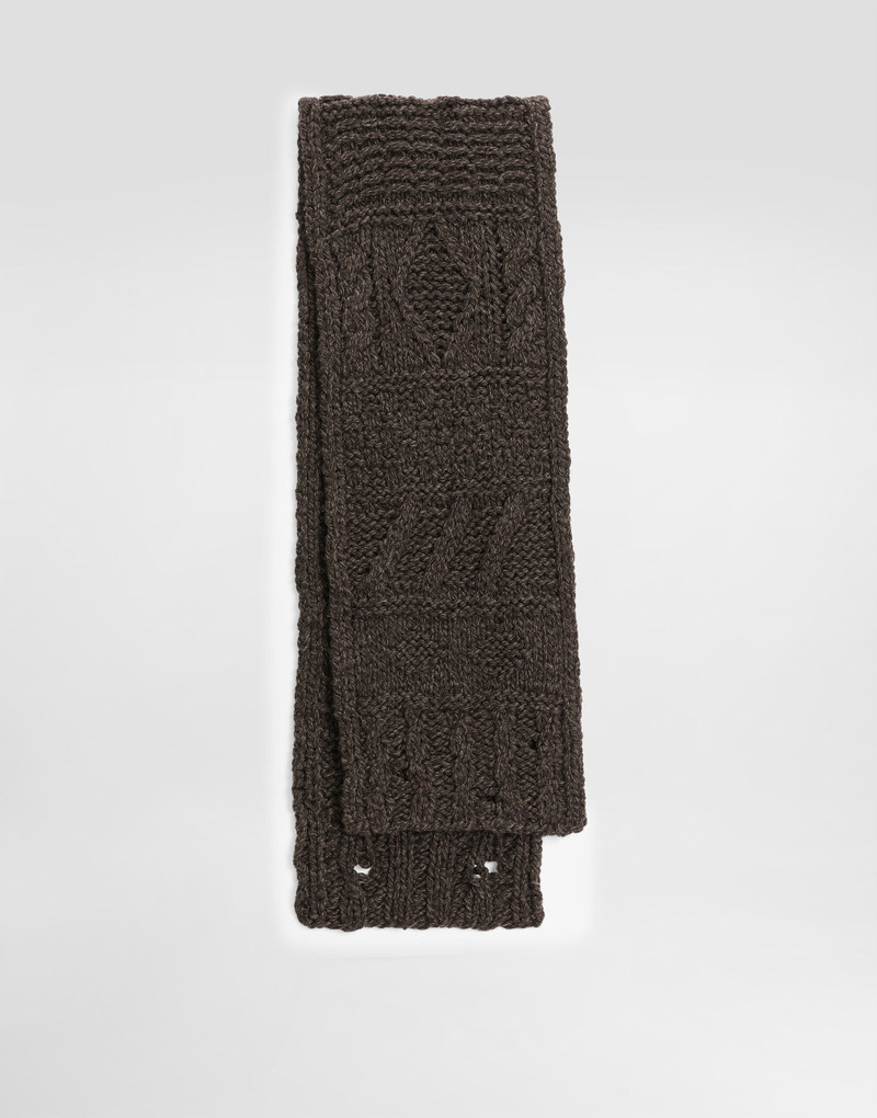 Wool knitted scarf 1