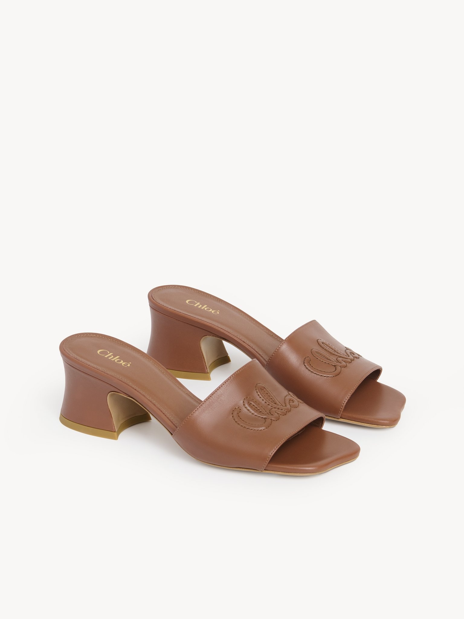 CHLOÉ SOLEIL HEELED MULE - 2