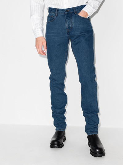 AMI Paris mid-rise straight-leg jeans outlook