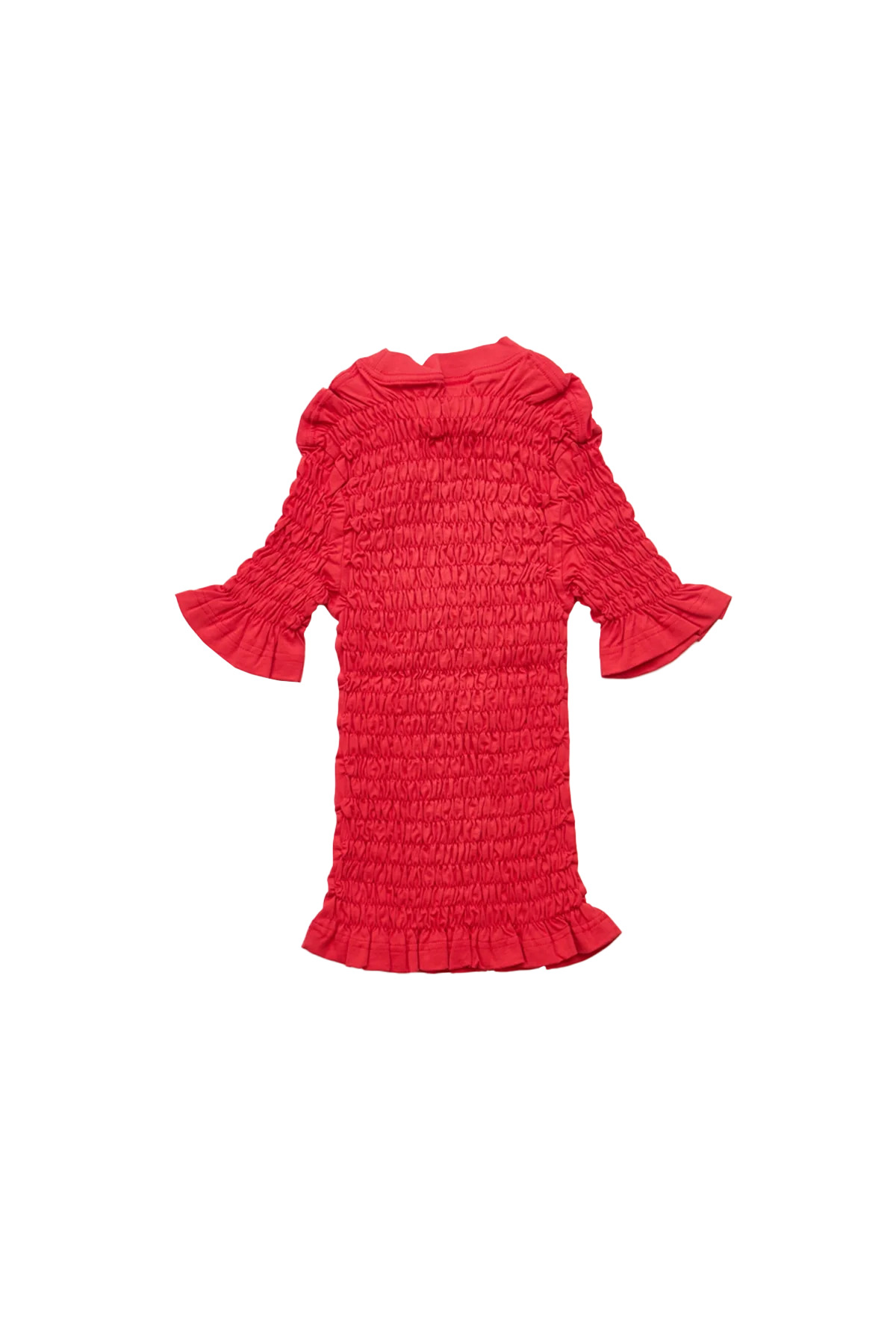 Conner Ives Red Camelot Shirred T-Shirt Red - 2