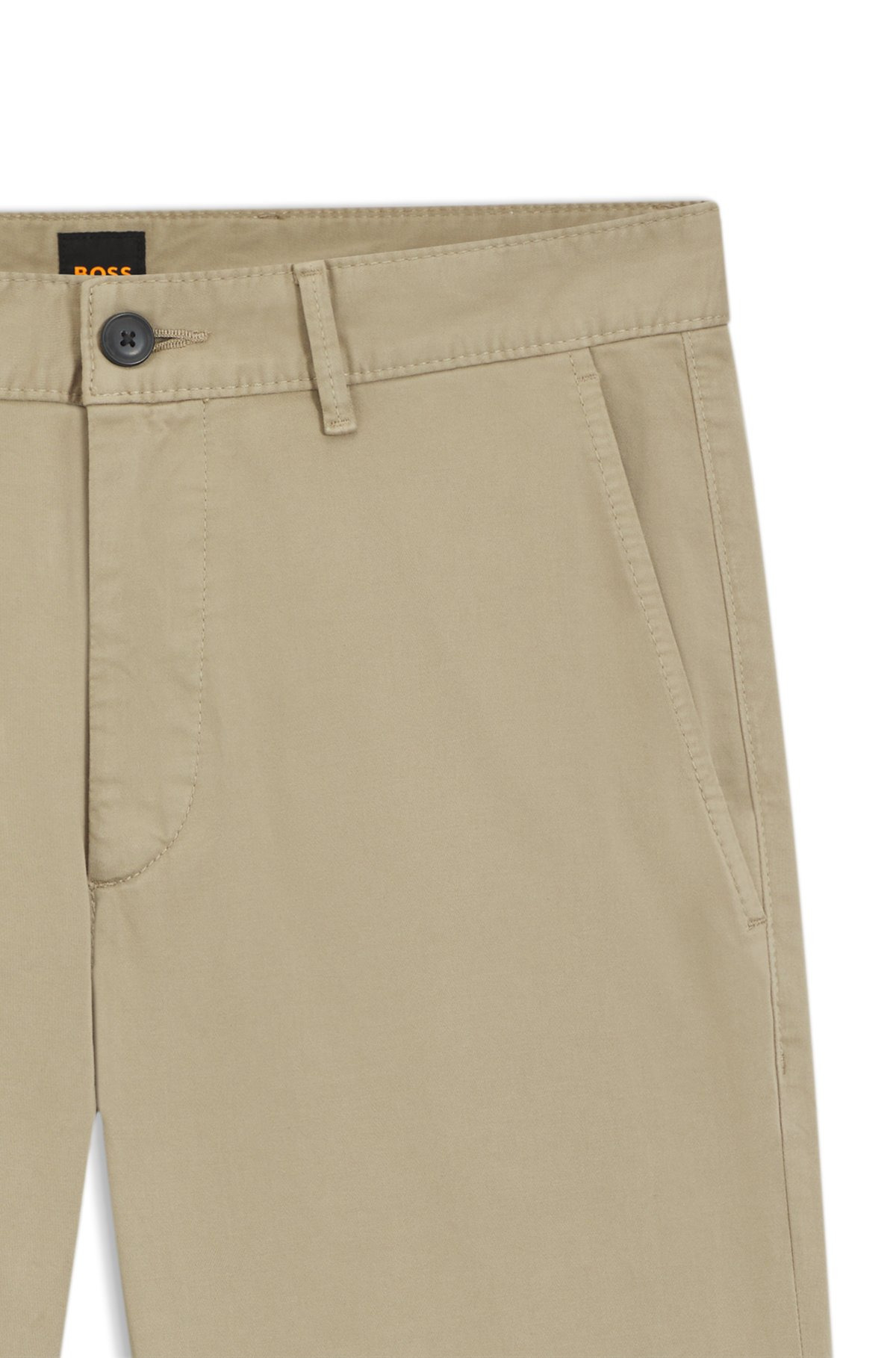 SLIM-FIT CHINOS IN STRETCH COTTON - 6