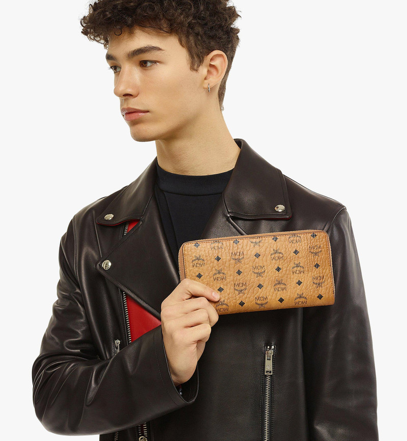 Zip Around Wallet in Visetos Original 5