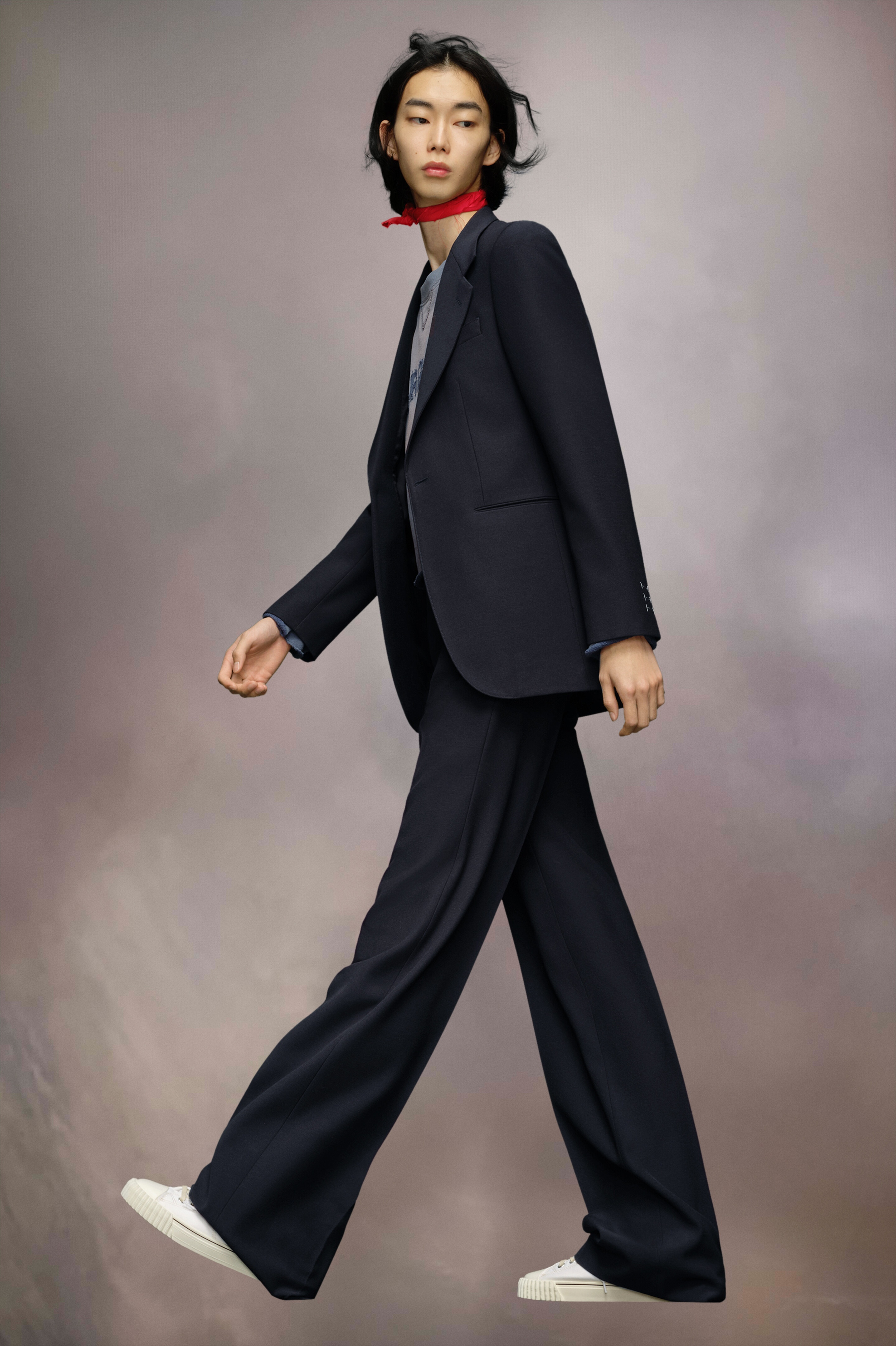 Wool faille suit - 3