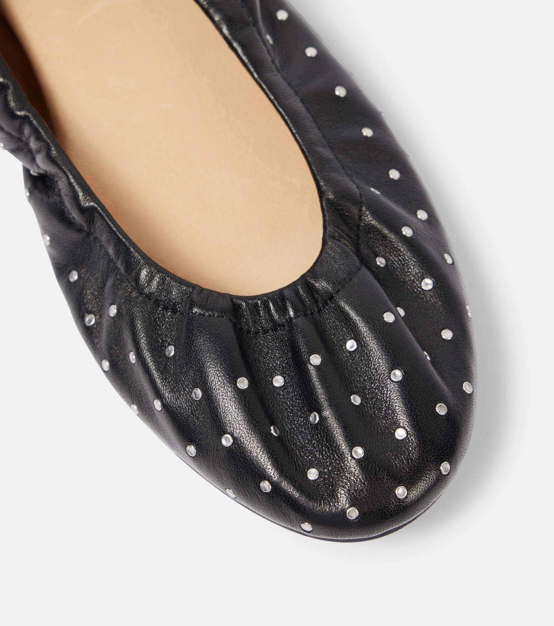 Belna embellished leather ballet flats - 5