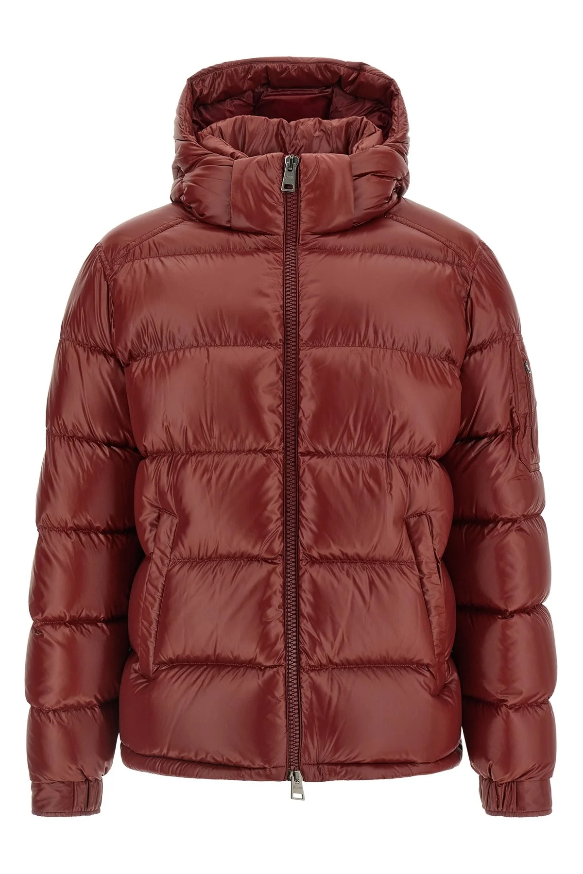 Semi-Gloss Quilted Down Jacket - 1
