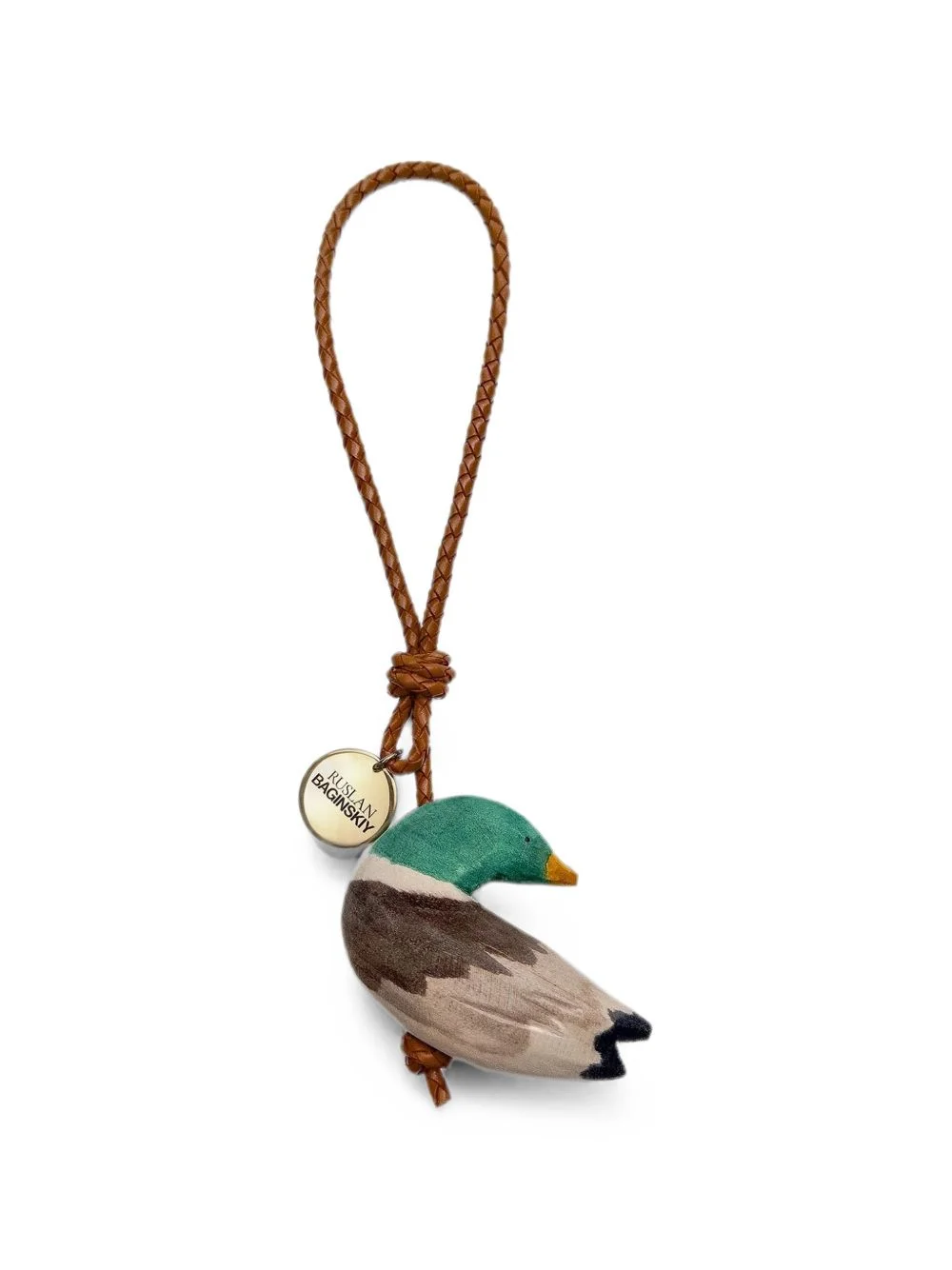 Green Duck bag charm - 1