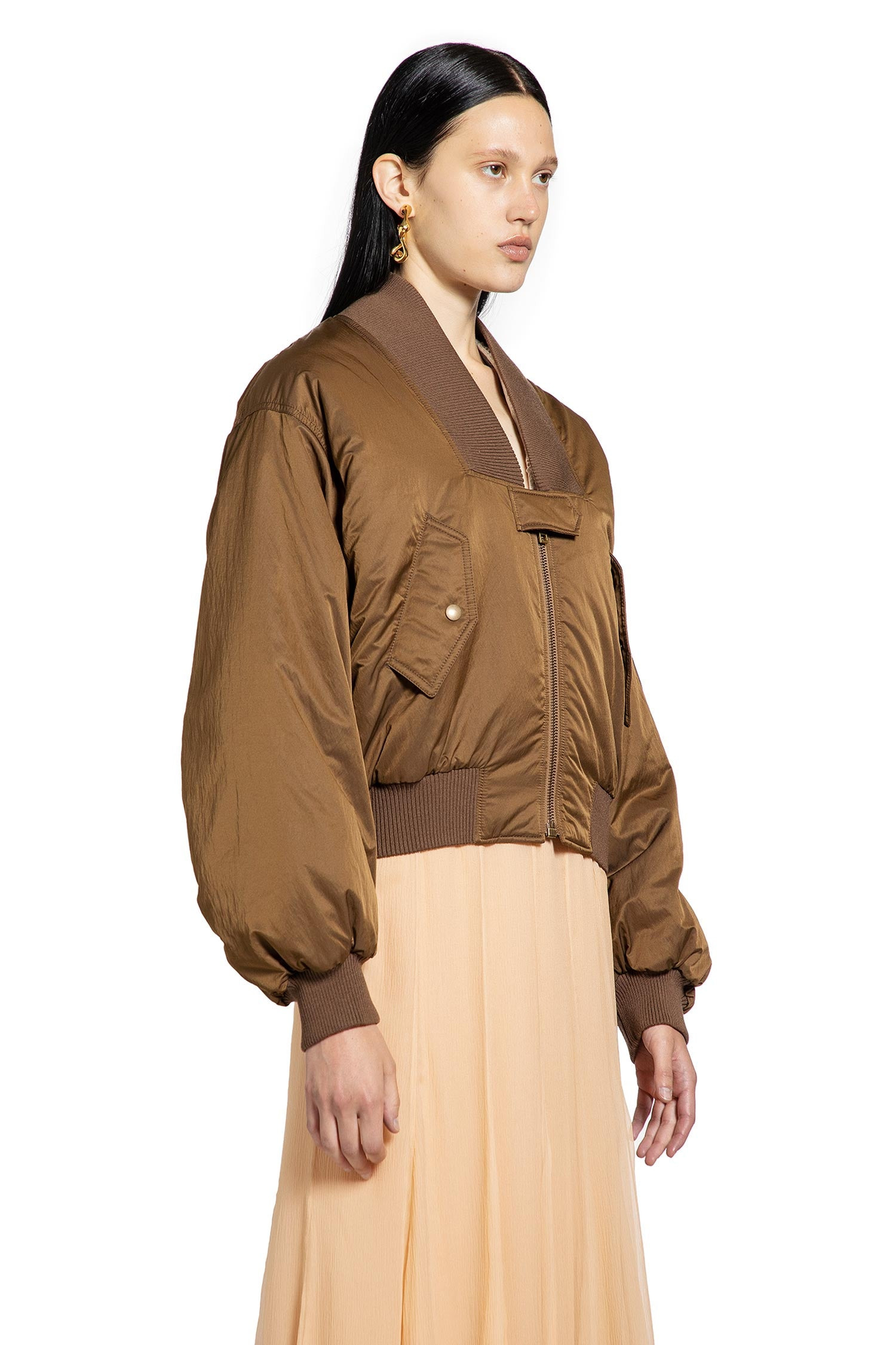 Bomber Jacket In Nylon - 3