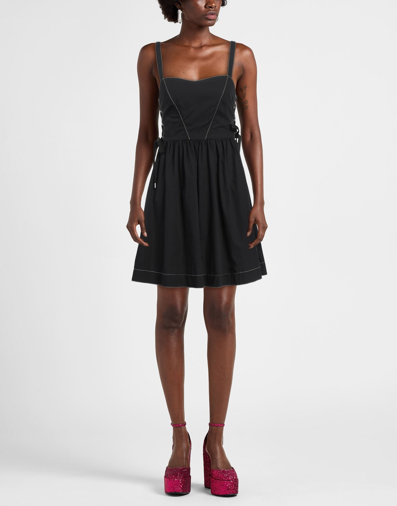 Light pink Women's Short Dress - 2