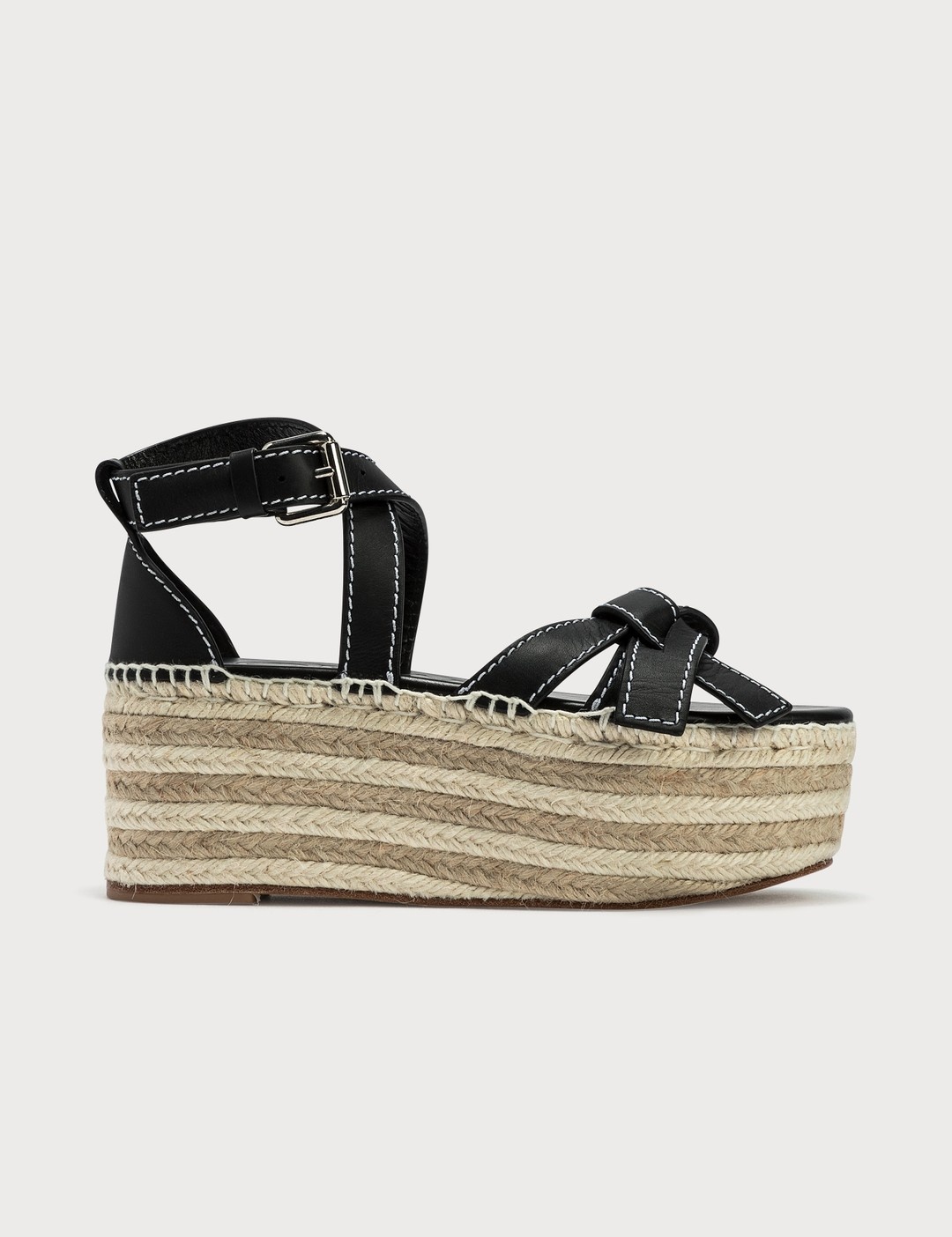 GATE WEDGE ESPADRILLE SANDALS - 1