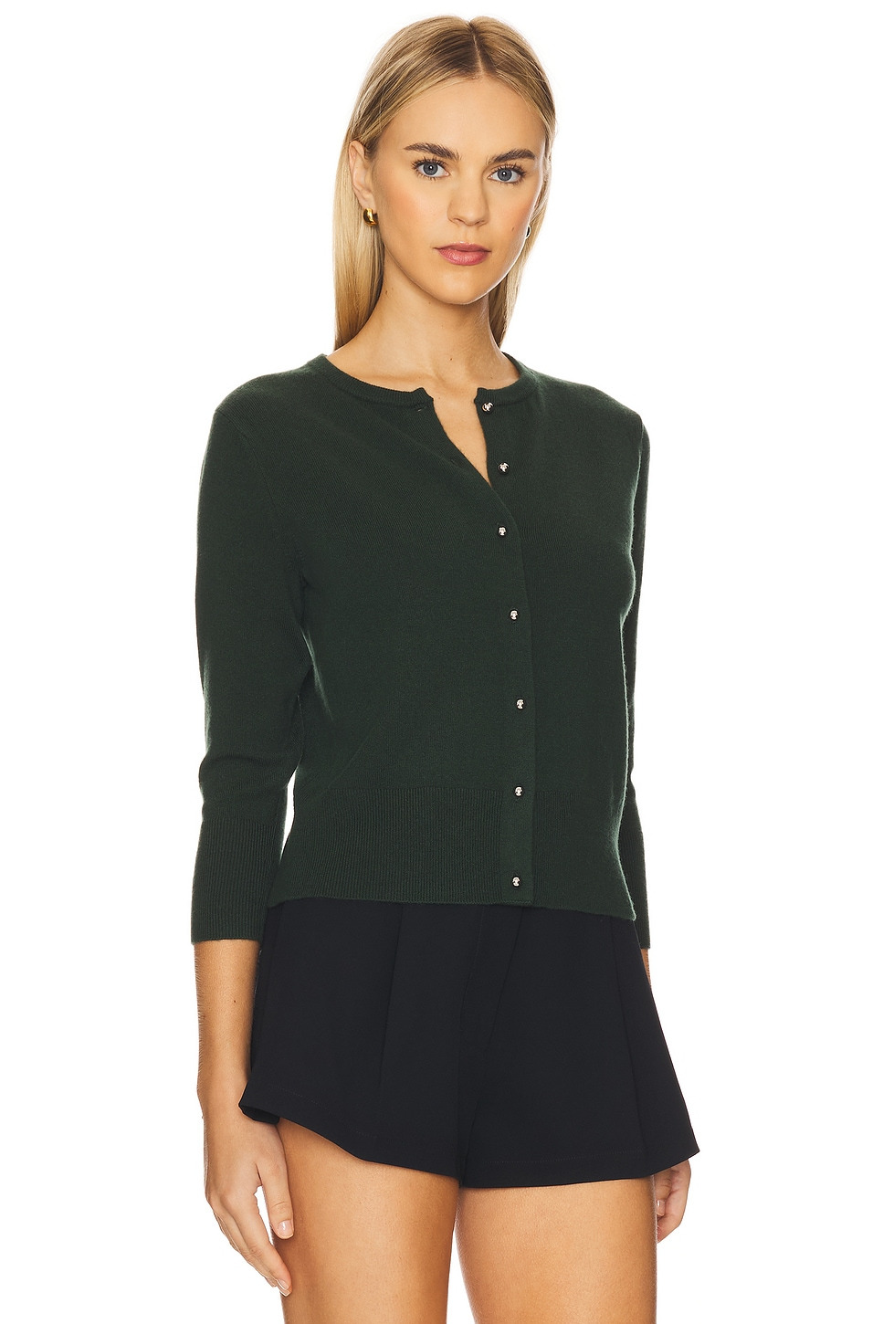 Metal Button Cardigan - 2