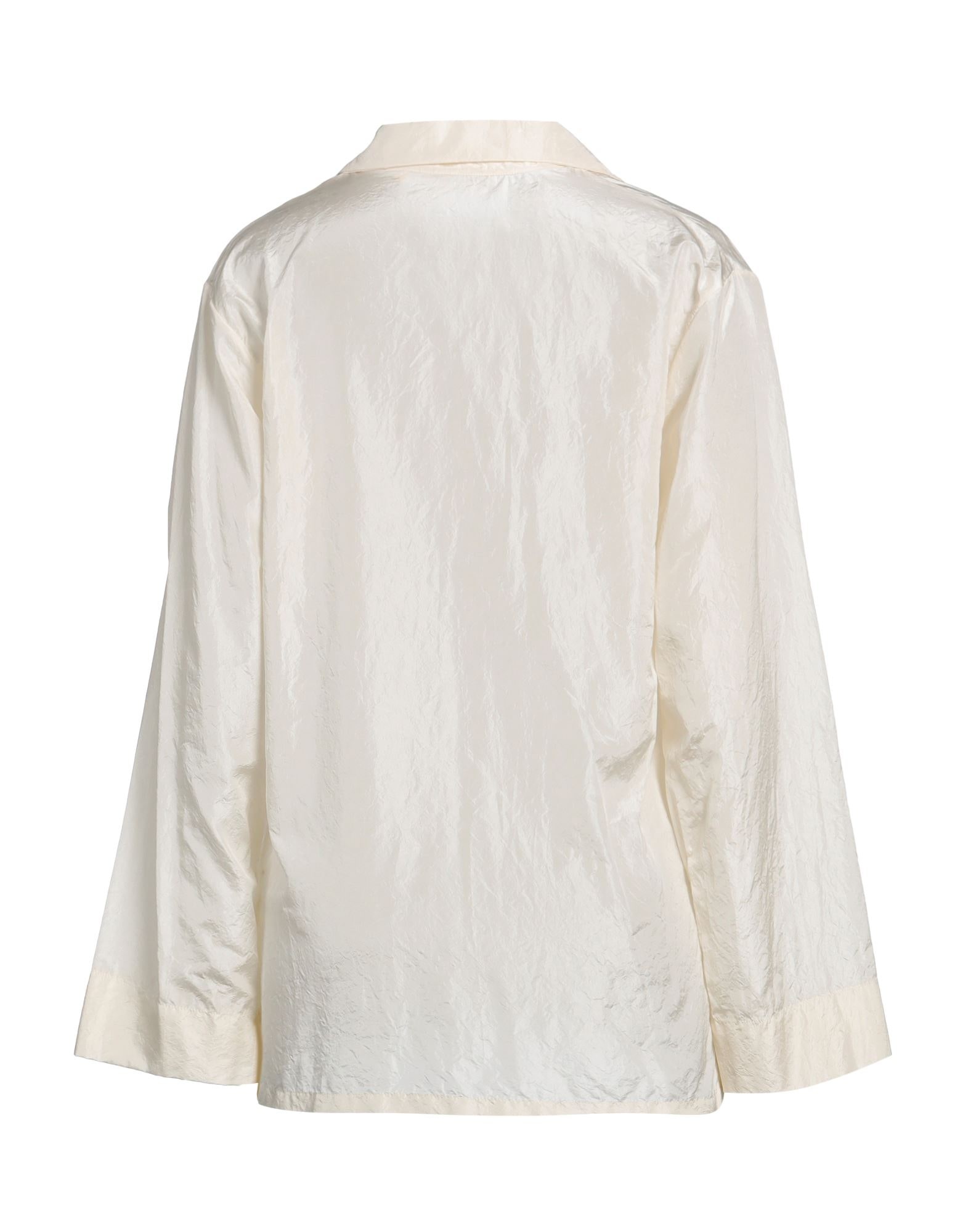Beige Women's Silk Shirts & Blouses - 2
