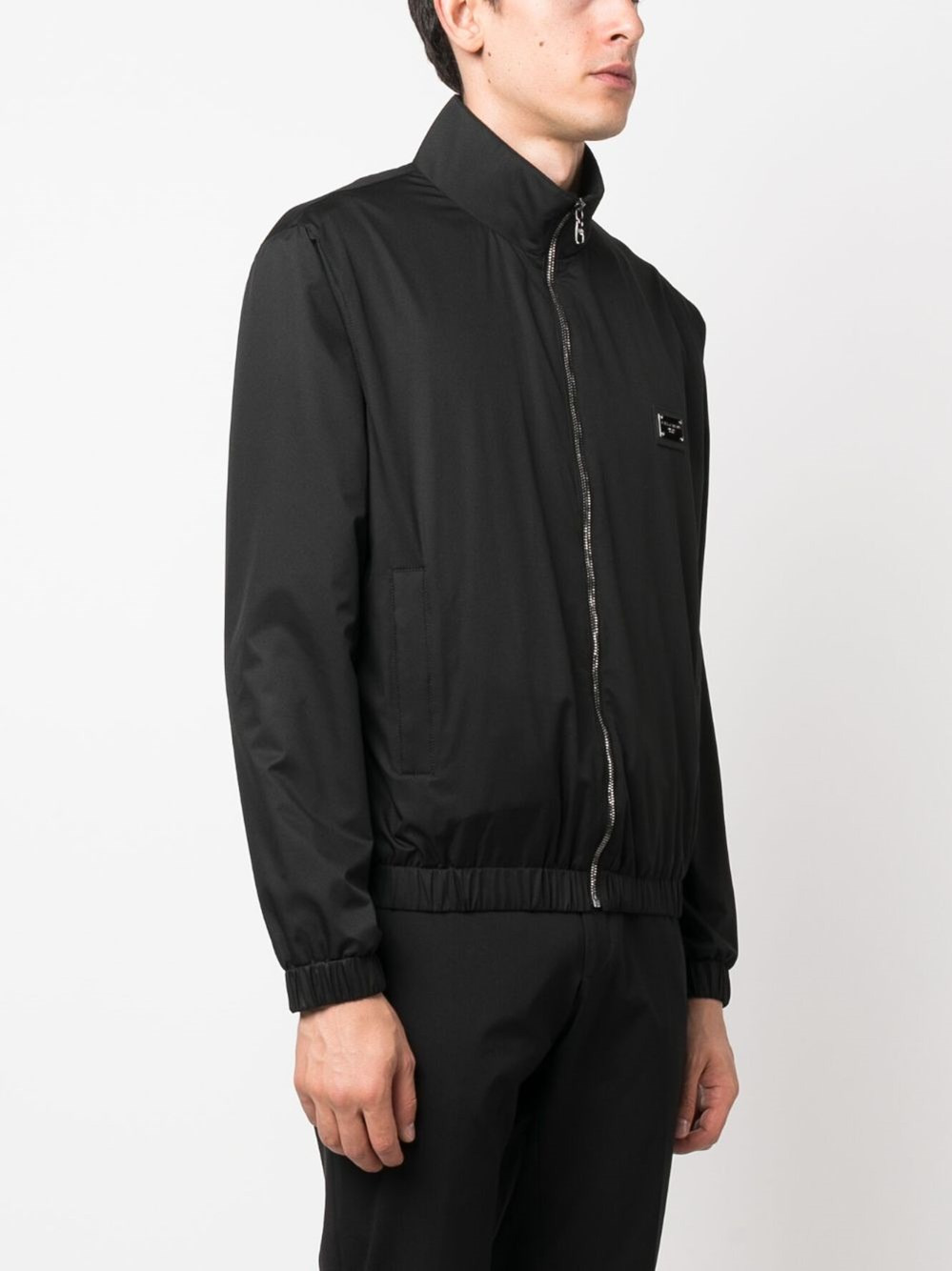 JACKET WITH LOGO PLAQUE - 5