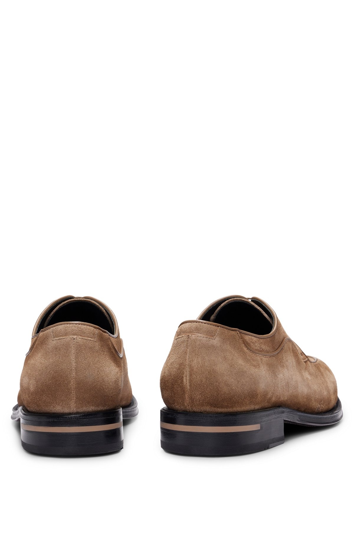 SUEDE DERBY SHOES - 5