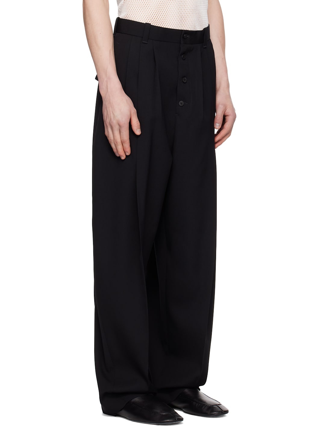 Black La Croisière 'The Fernando' Trousers - 2