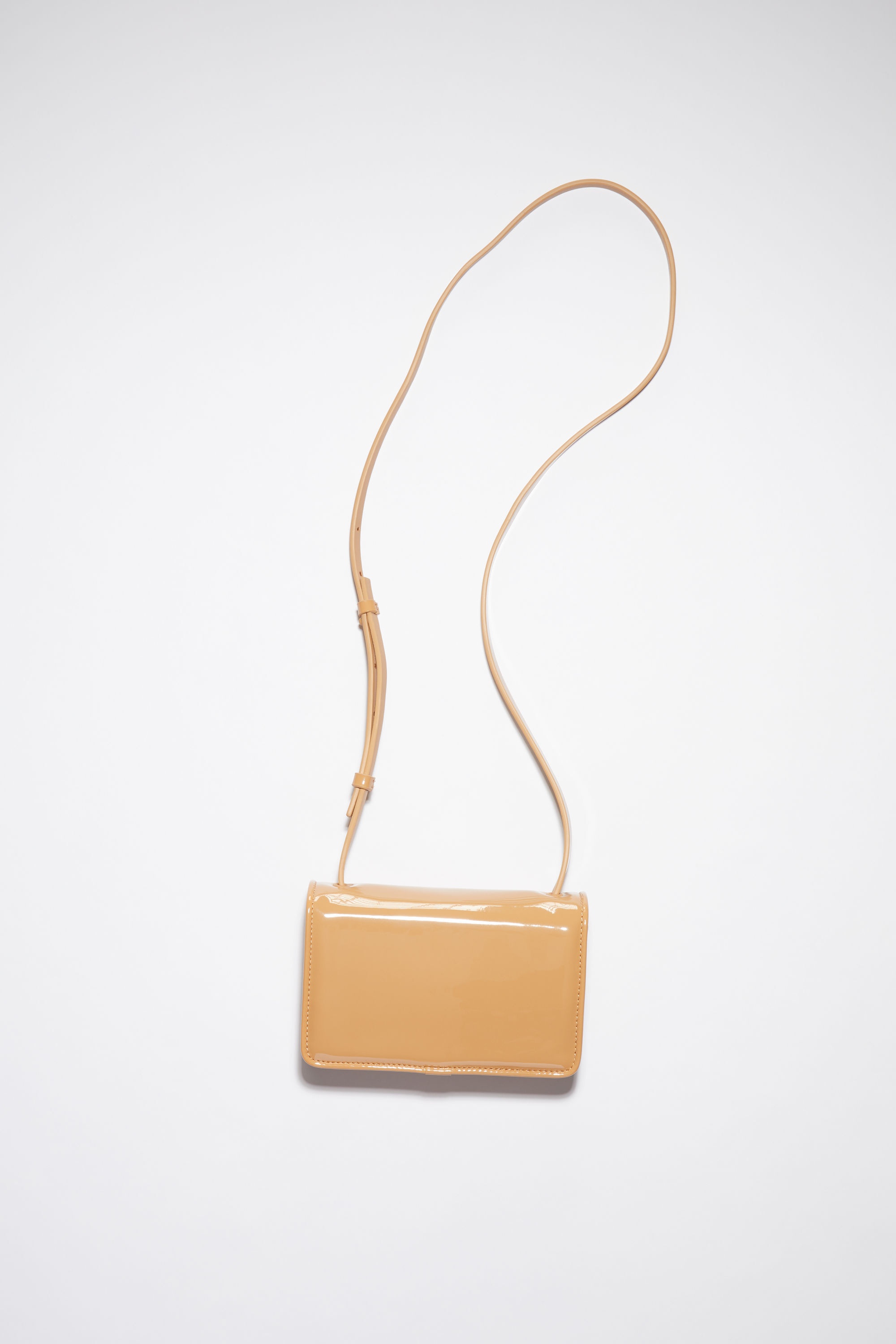 Mini crossbody Face bag - Beige - 4