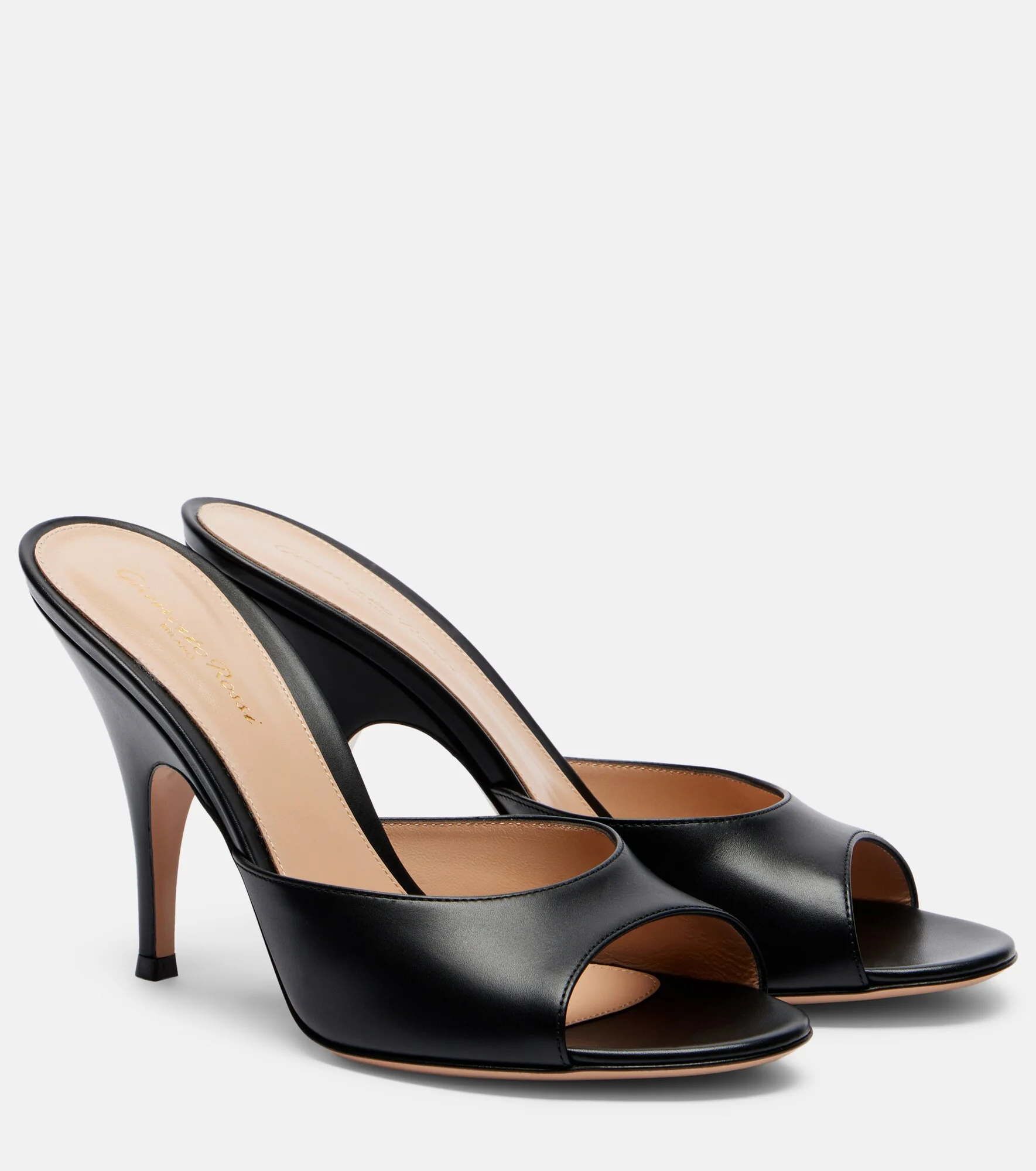 Sofia leather mules - 1