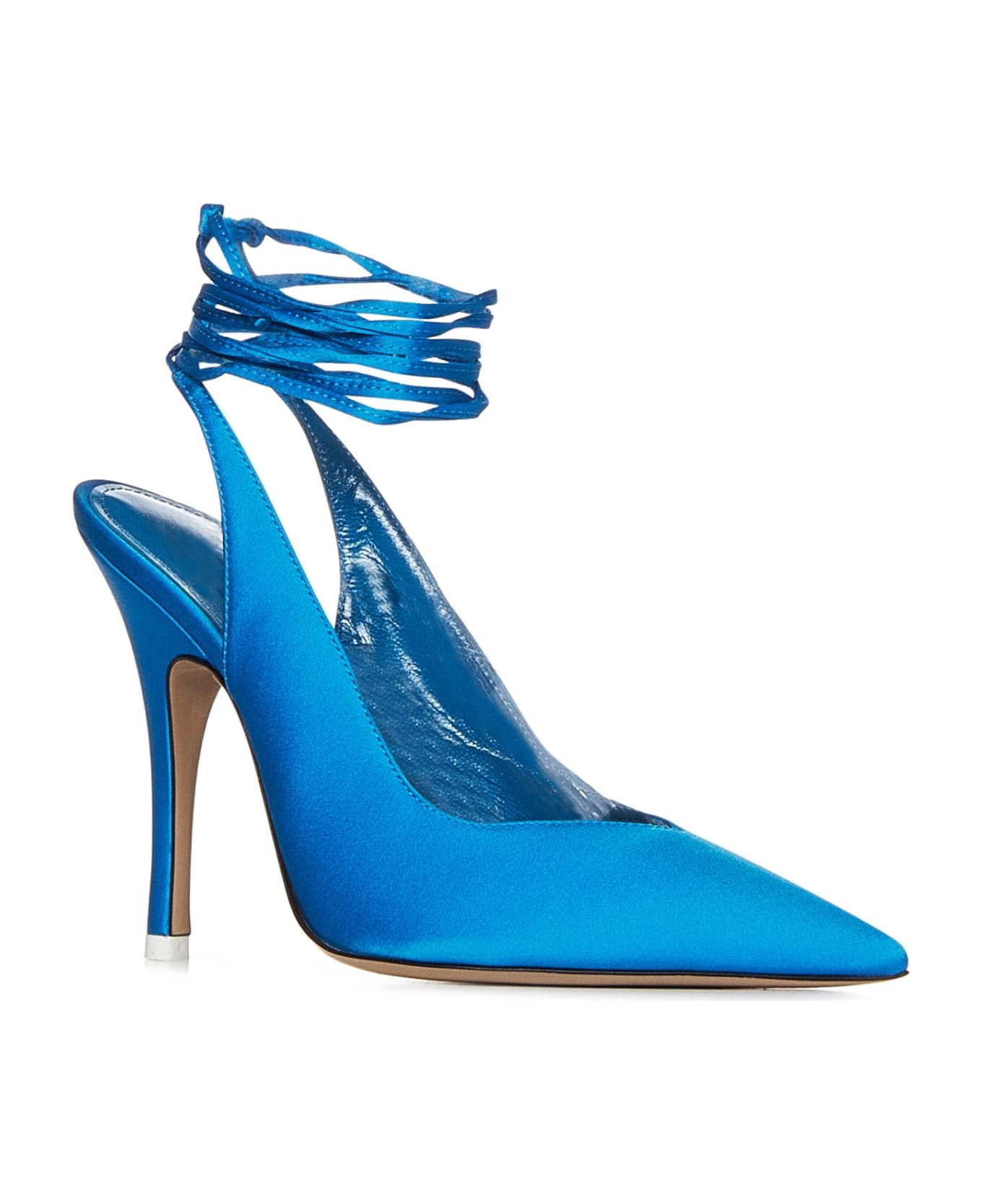 Light Blue Canvas Pumps - 2