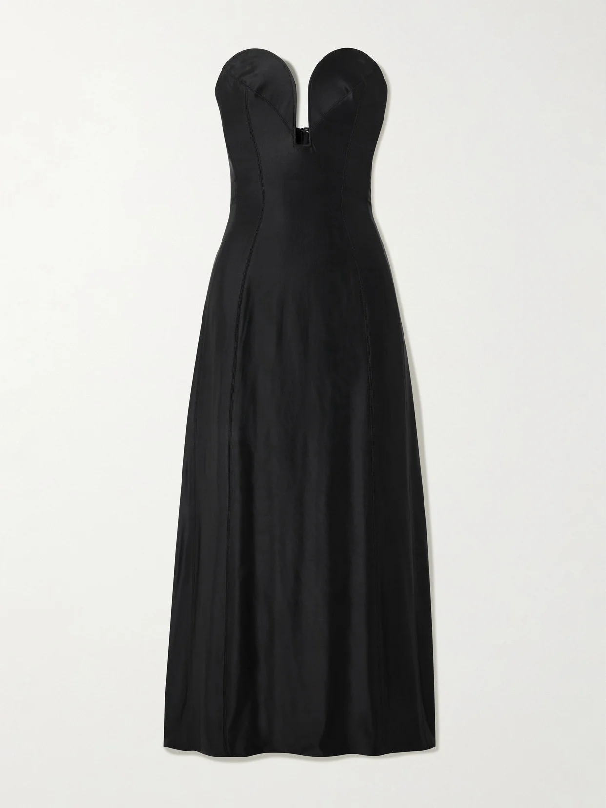 Strapless Stretch-jersey Midi Dress - 1