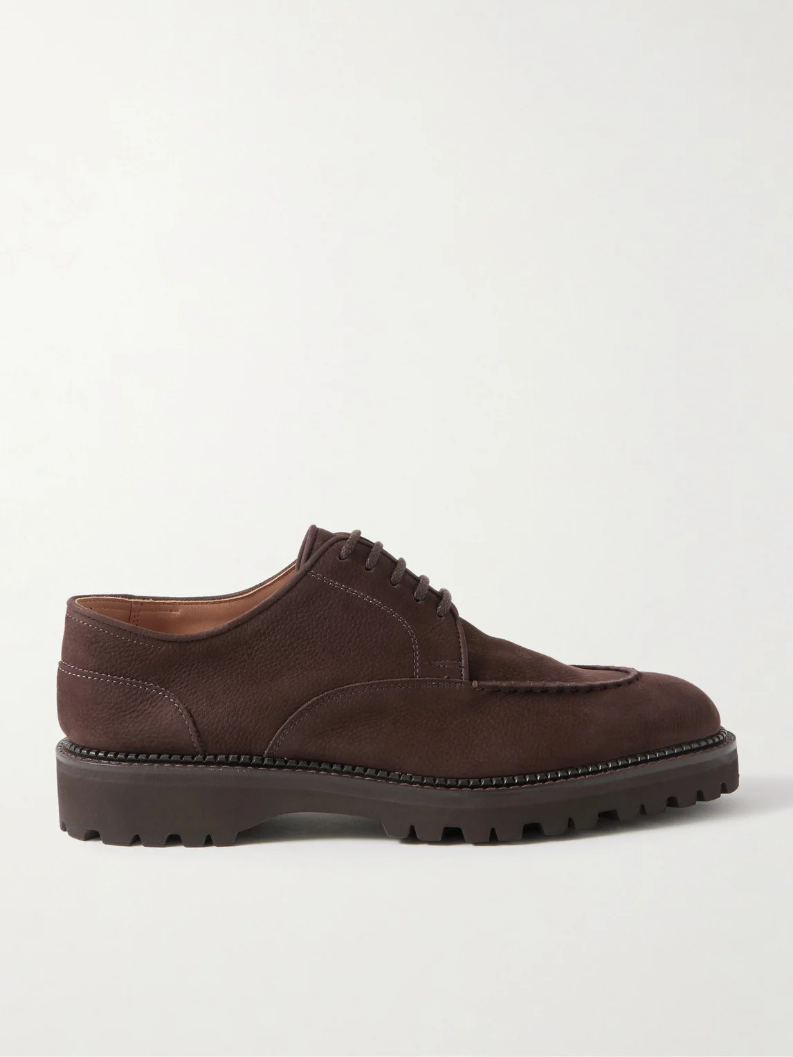 Land Rugged Nubuck Derby Shoes - 1