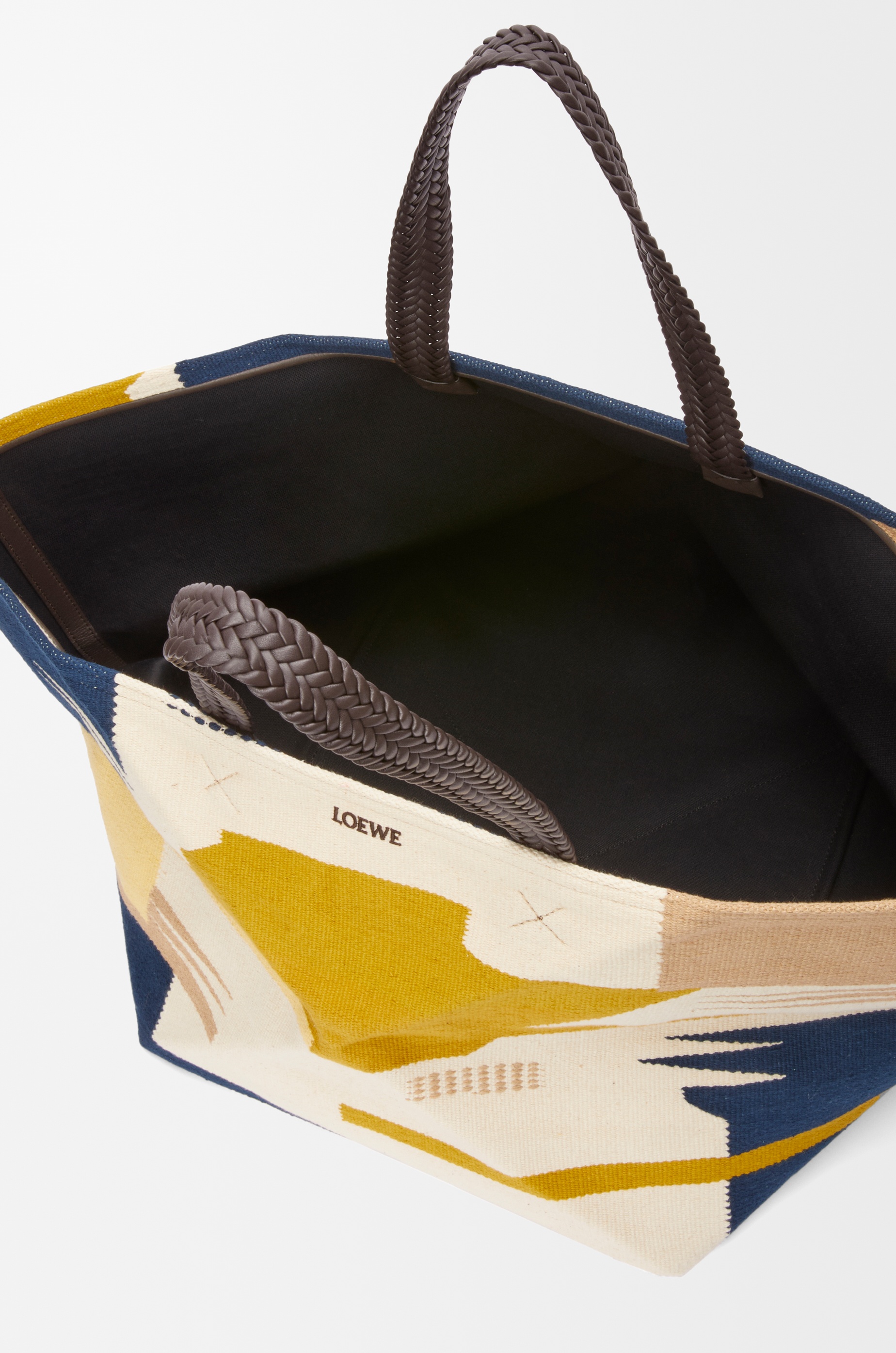 XXL Puzzle Fold tote in canvas - 5