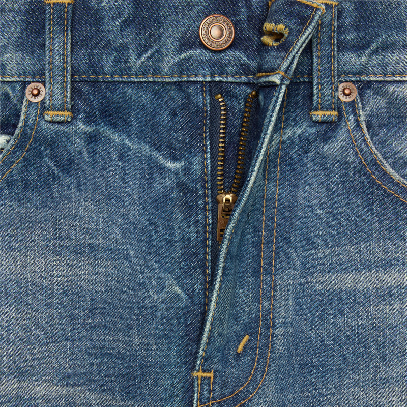 flared surf jeans in union wash denim 4