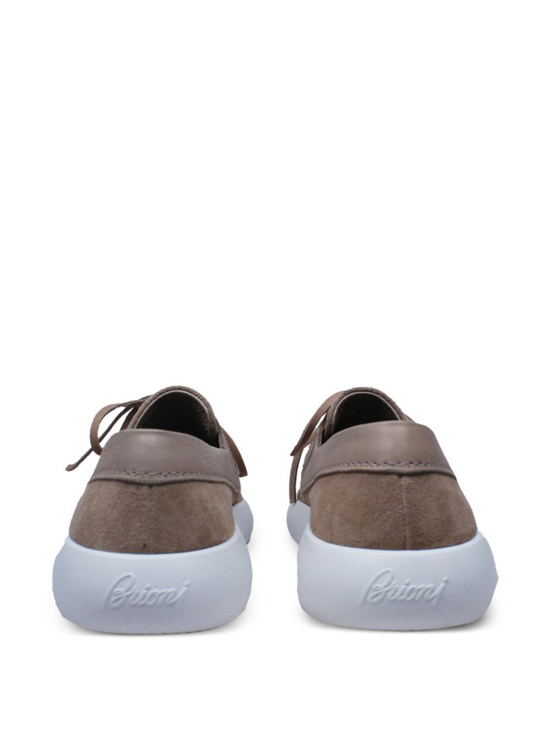 Brioni lace-up trainers outlook