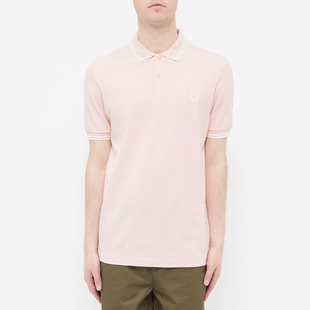 Fred Perry Authentic Slim Fit Twin Tipped Polo - 3