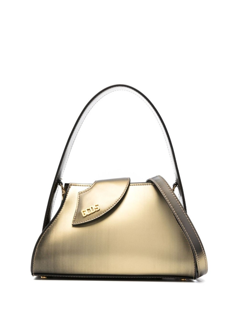 small Comma holographic faux-leather tote bag 1