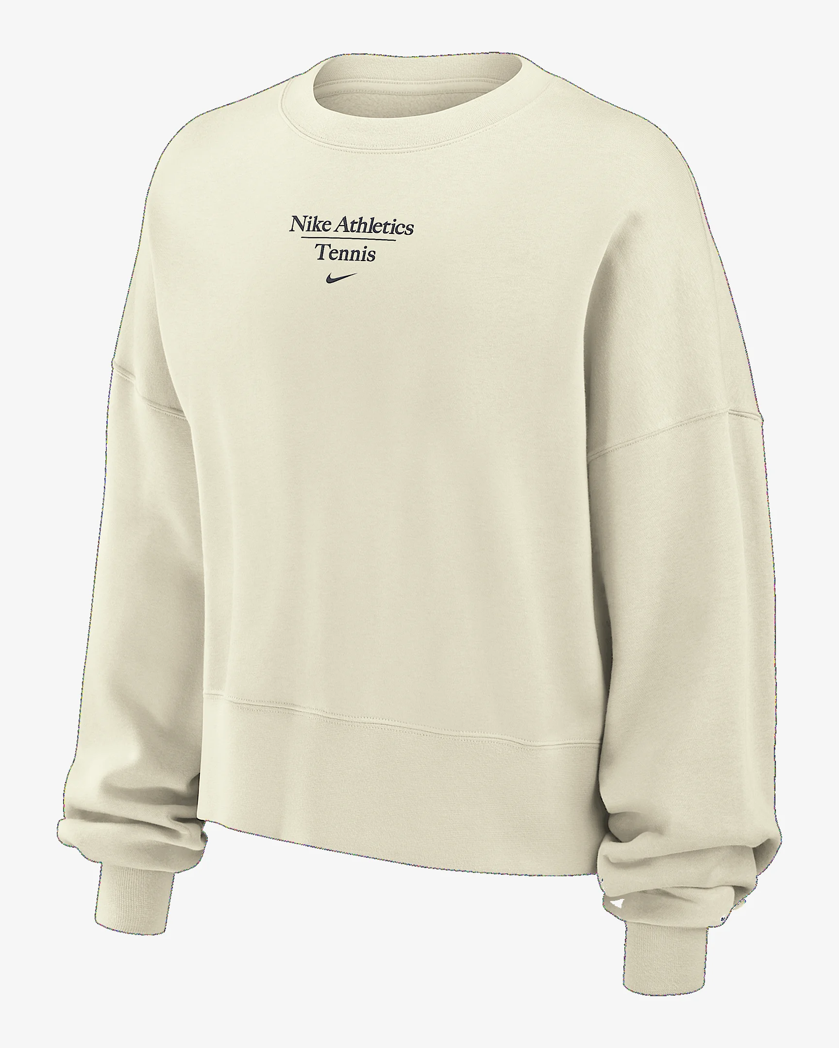 NIke Phoenix Fleece Women's Tennis Crew-Neck Sweatshirt - 1