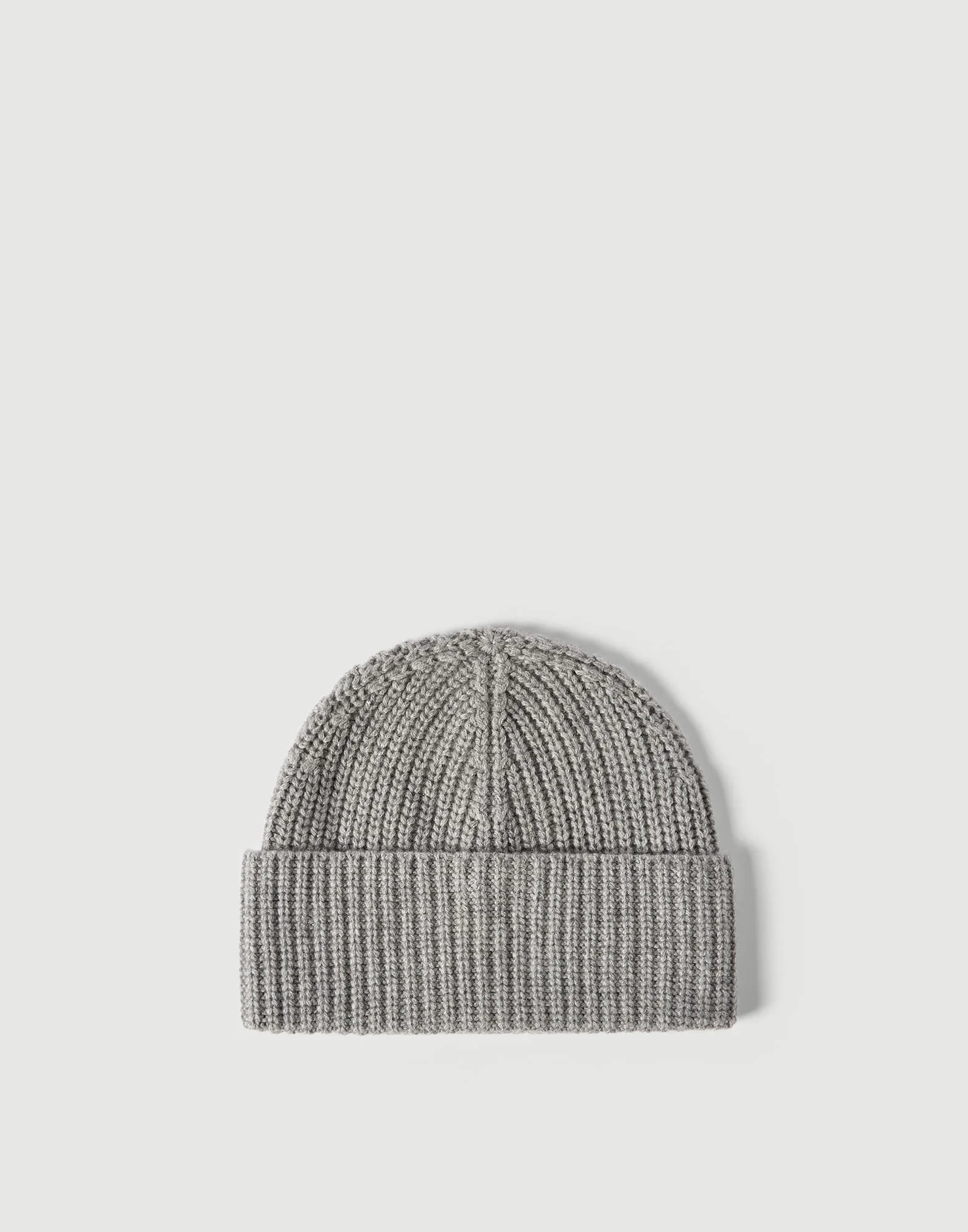 Cashmere 영어 늑골 니트 beanie - 1