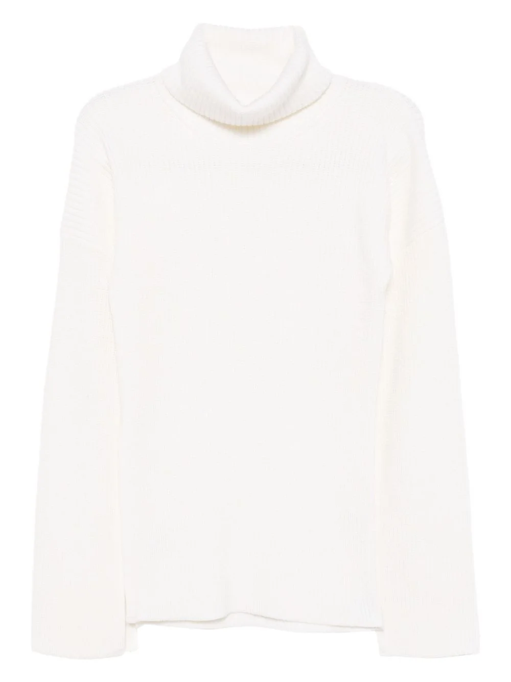 turtleneck split-sleeve jumper - 1