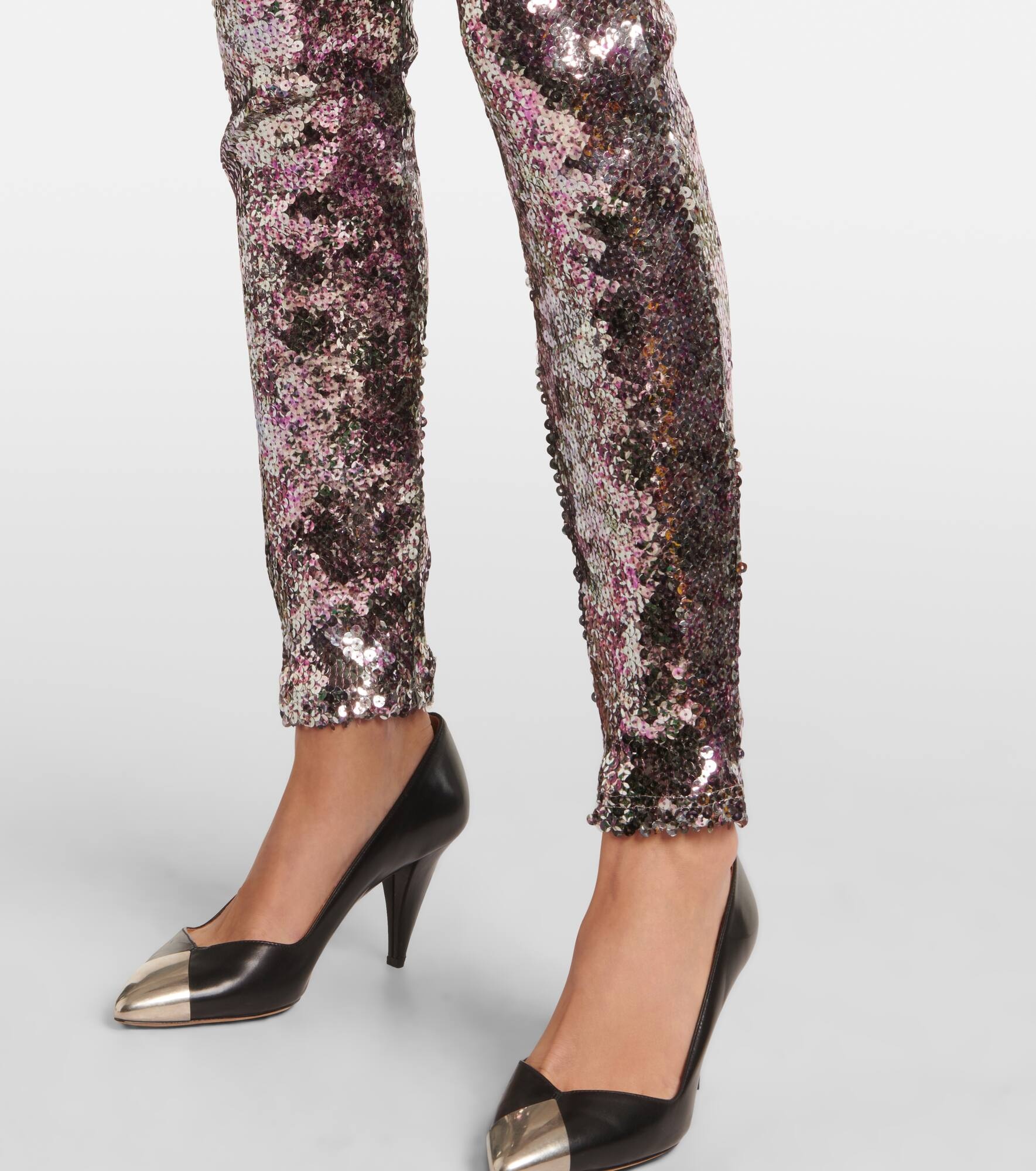 Bella sequined leggings - 5