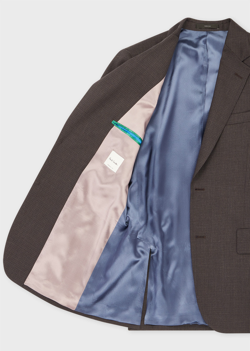 The Brierley - Brown Puppytooth Wool Blazer 4