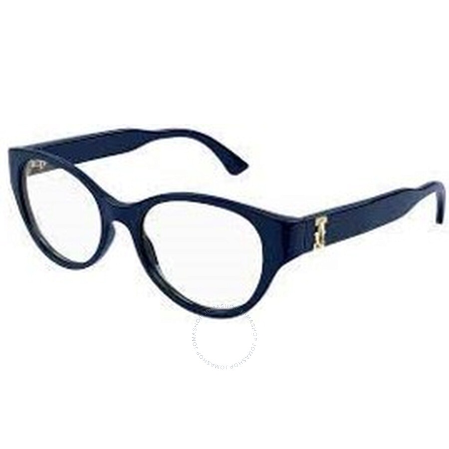 Cartier Demo Cat Eye Ladies Eyeglasses CT0315O 004 53 - 1