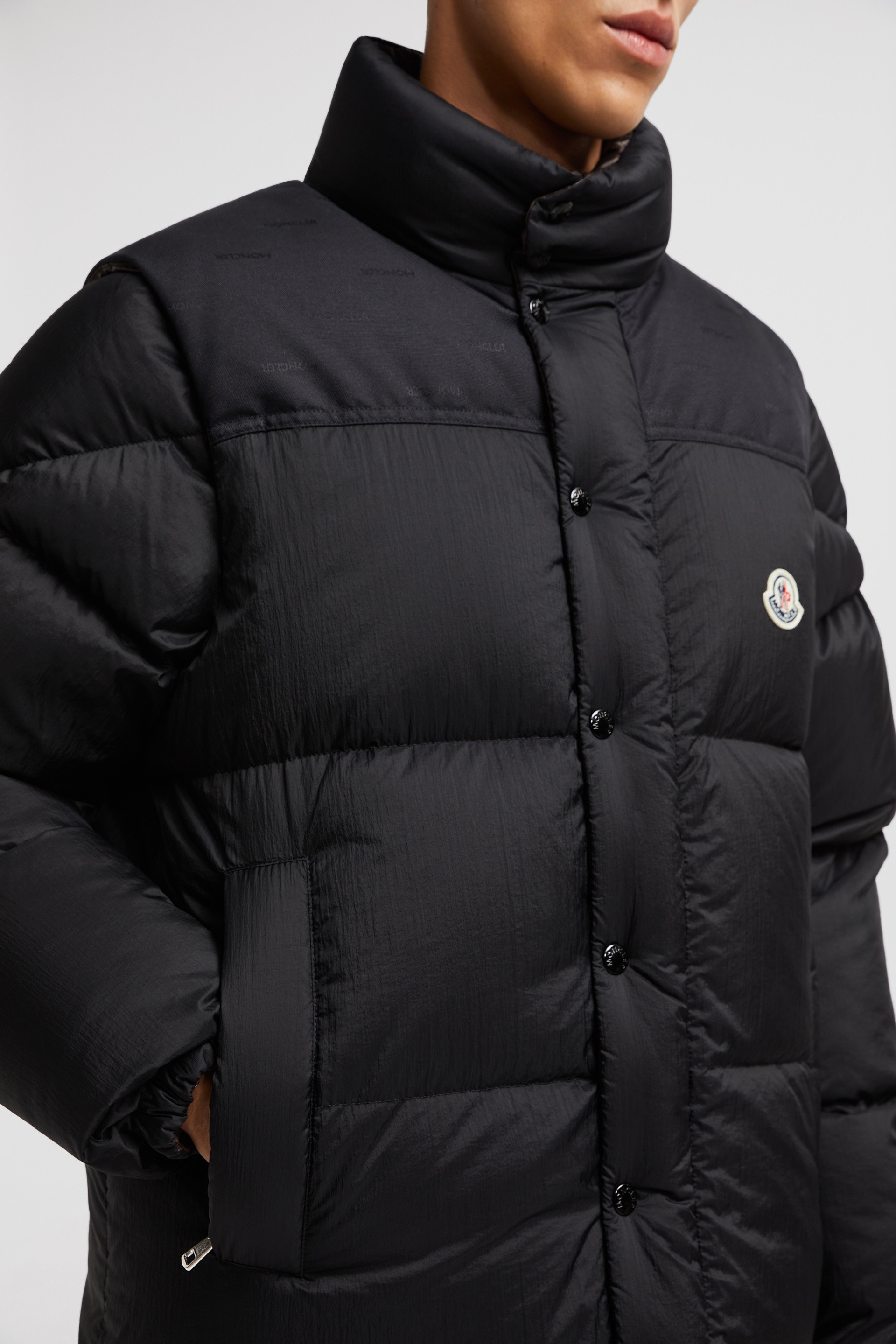 Moncler Verone Reversible Short Down Jacket - 7